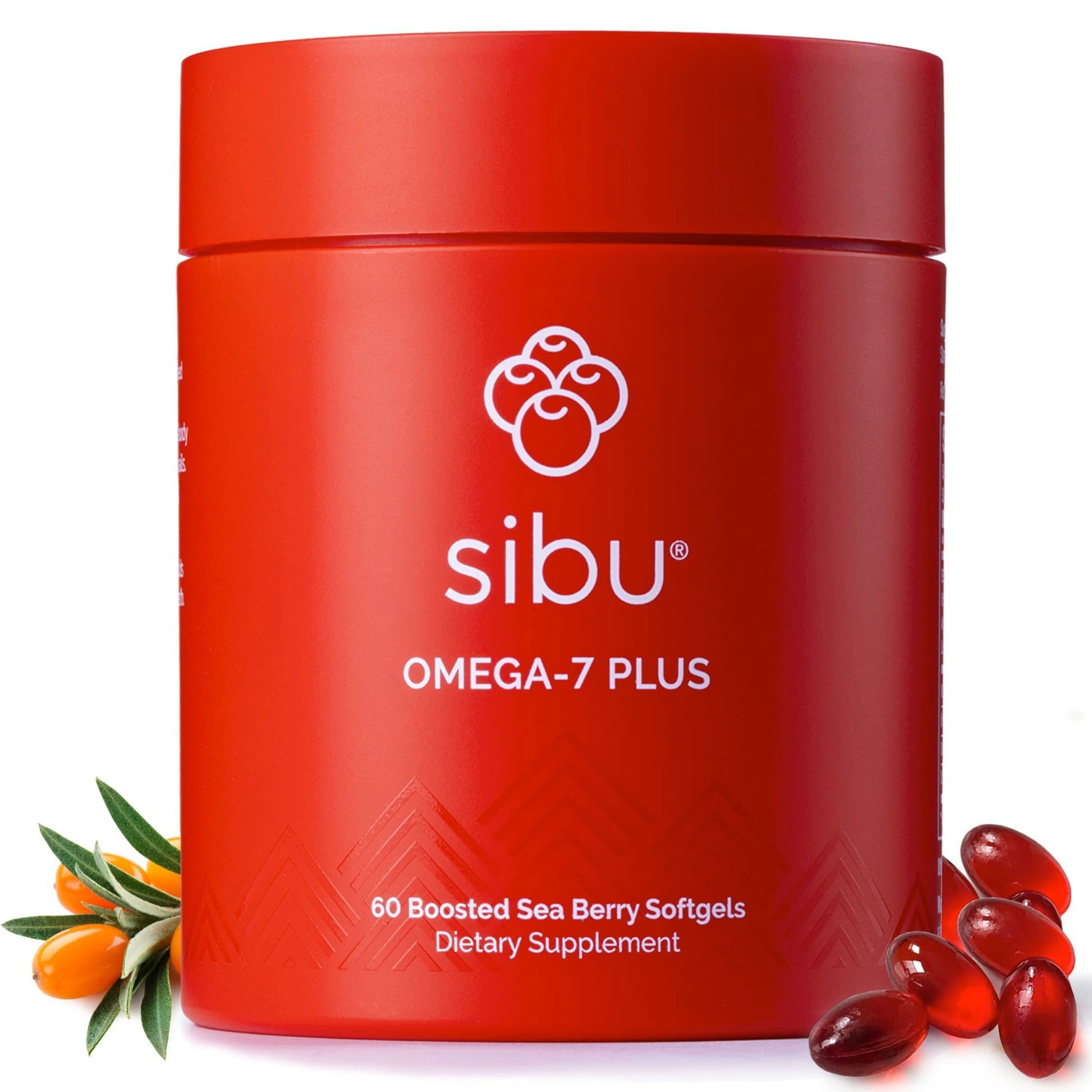 sibu Sea Buckthorn Omega-7 Plus Capsules 60 Count