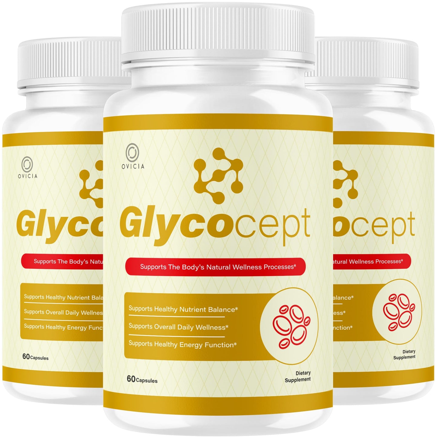 OVICIA Glycocept Advanced Formula Support Capsules, 180 Capsules