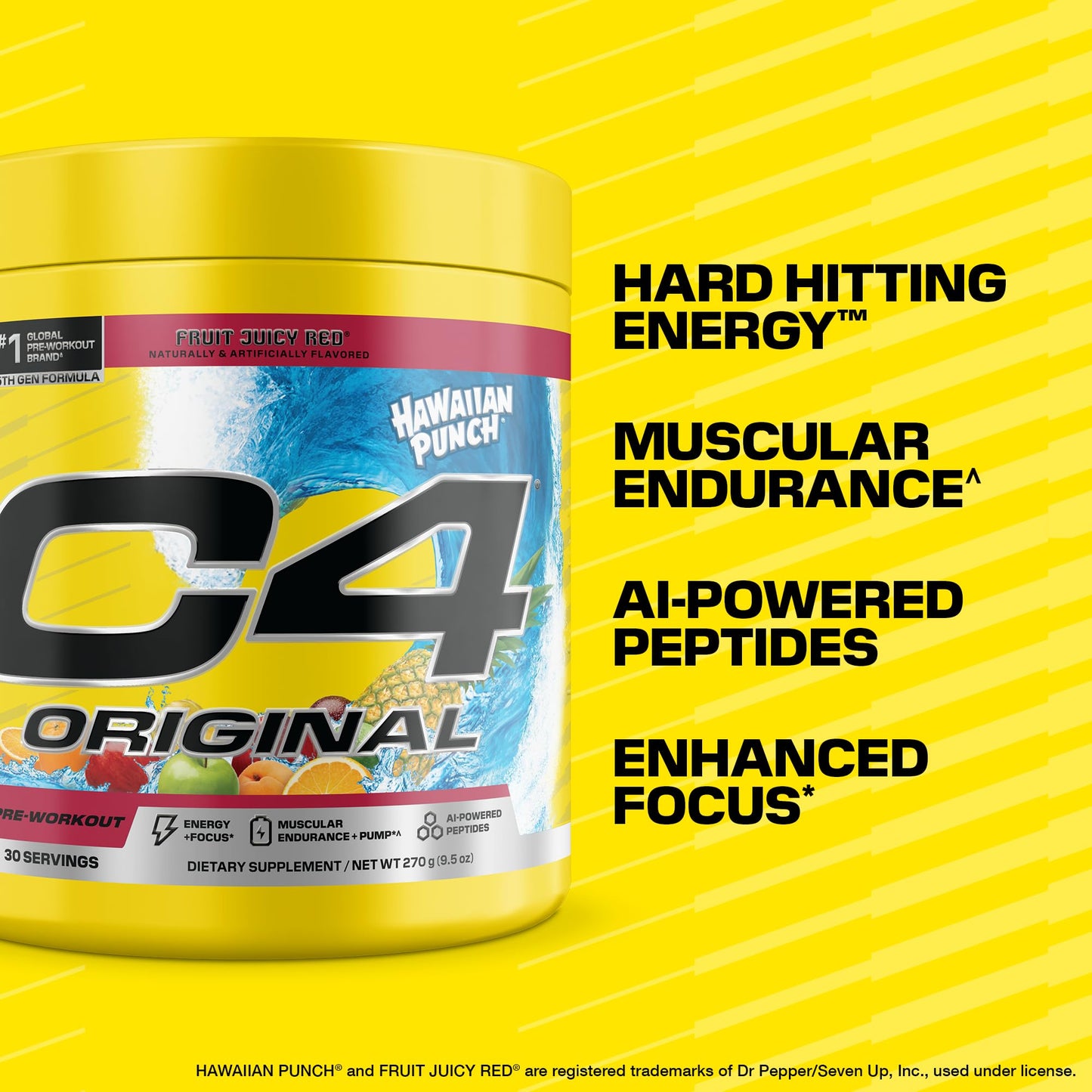 C4 Original Pre Workout Powder 7.94 Ounce