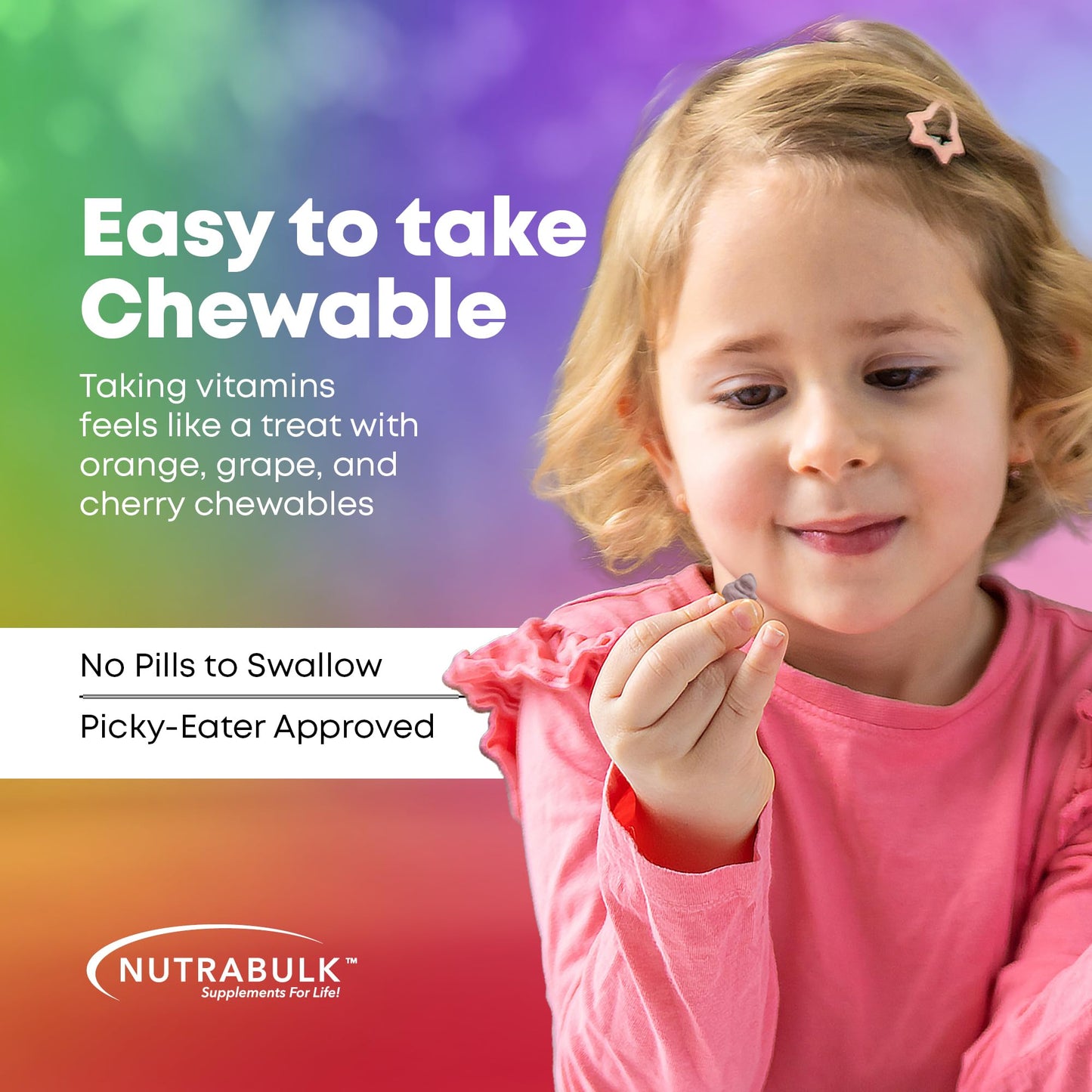 NutraBulk Kids Multivitamin Tablet 1000 Count