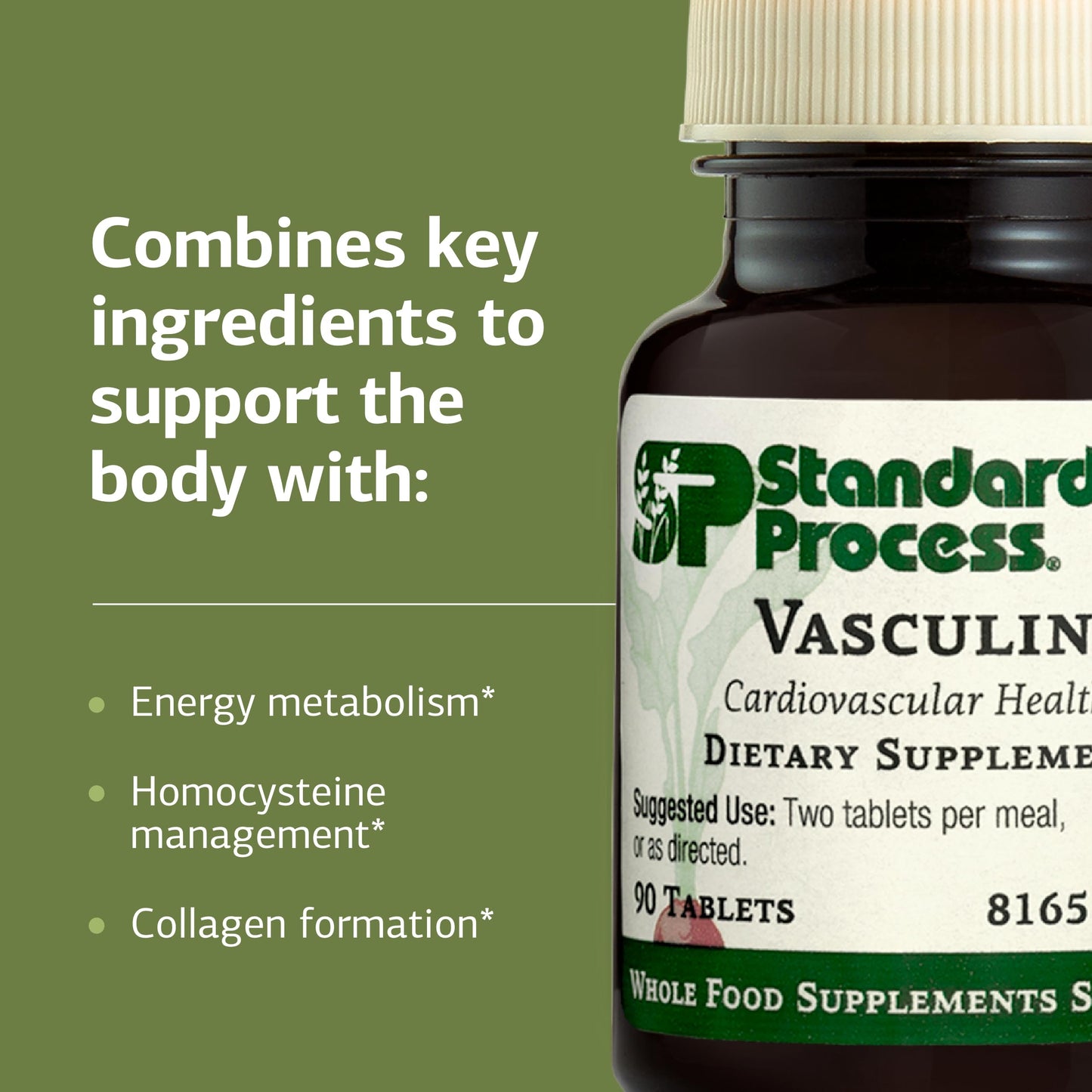 Standard Process Inc. Vasculin Tablets 90 Count