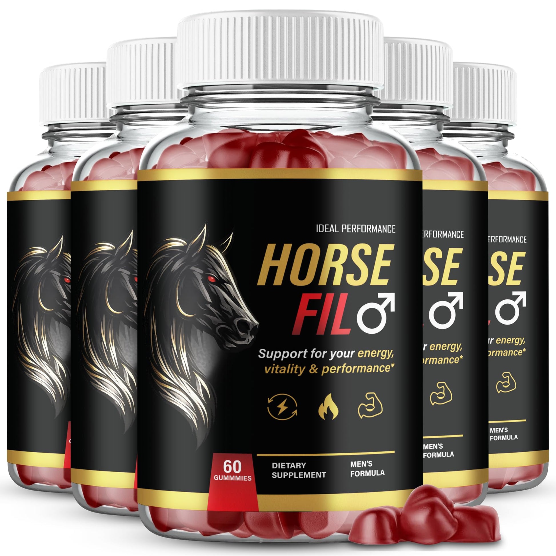 IDEAL PERFORMANCE Horse Fil Gummies 300 Count