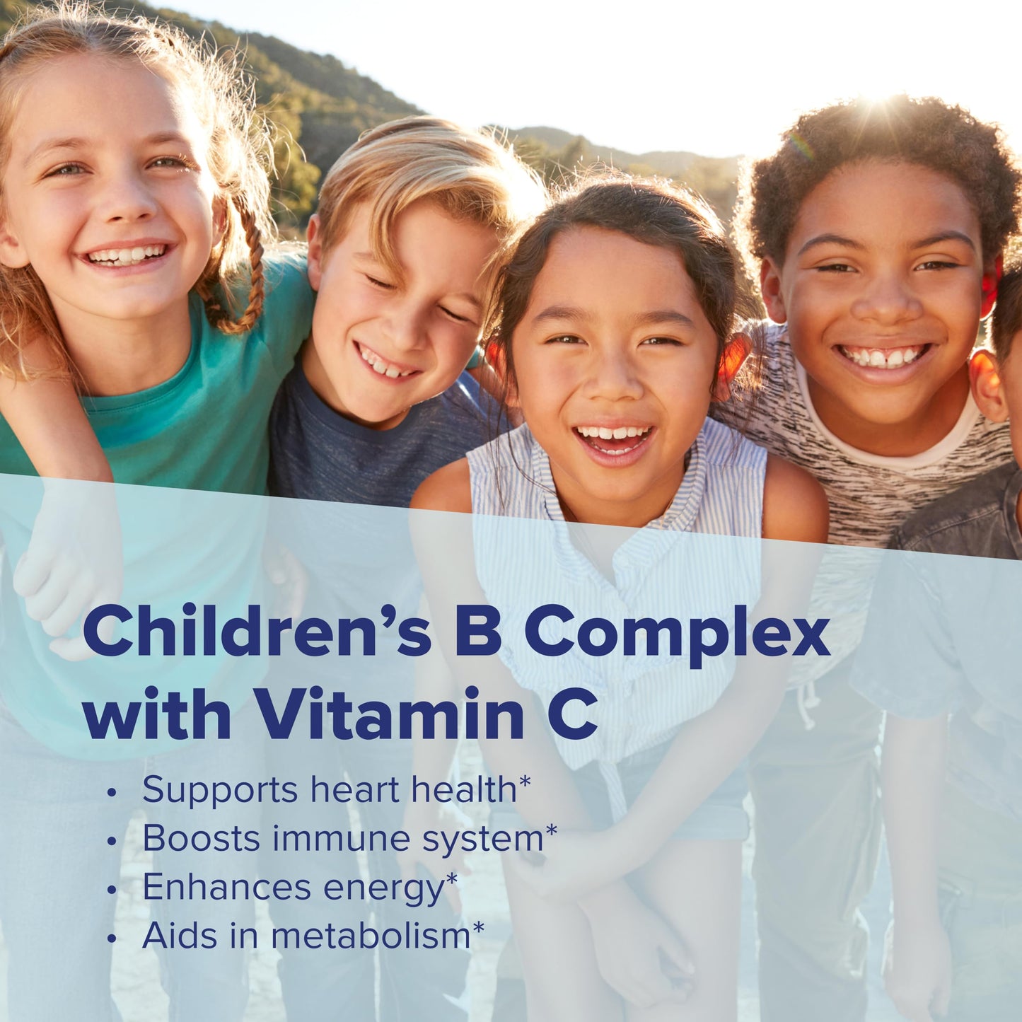 Superior Source Children's B-Complex with Vitamin C Tablets, Instant Dissolve, 60 Count
