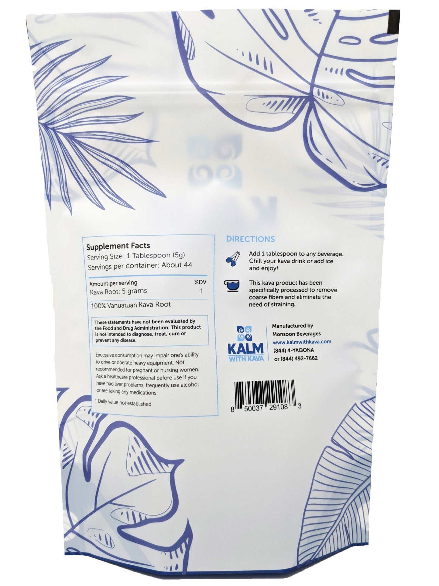 KALM Borongoru Micronized Kava Powder, 8