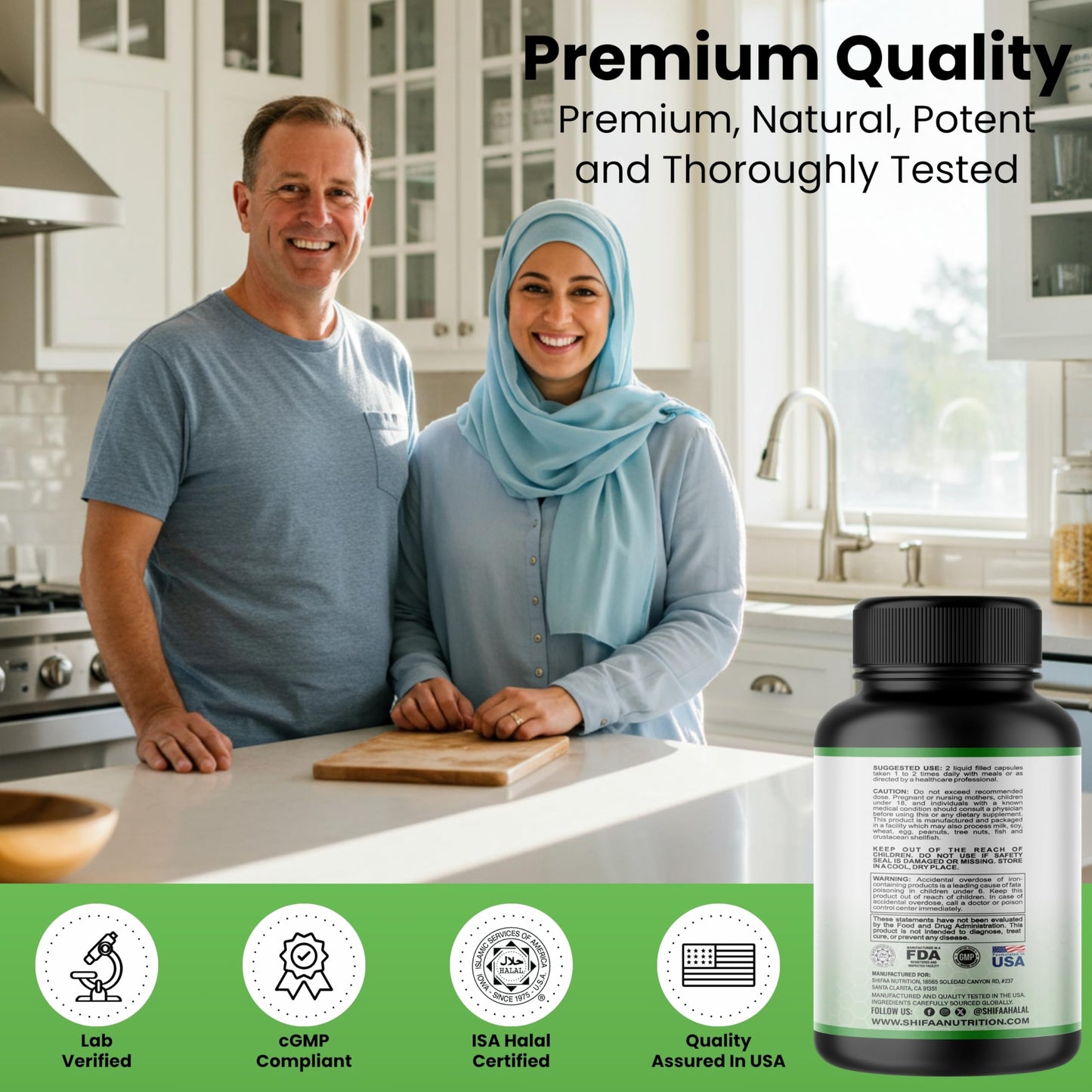 SHIFAA NUTRITION Multivitamin Capsules 90 Count