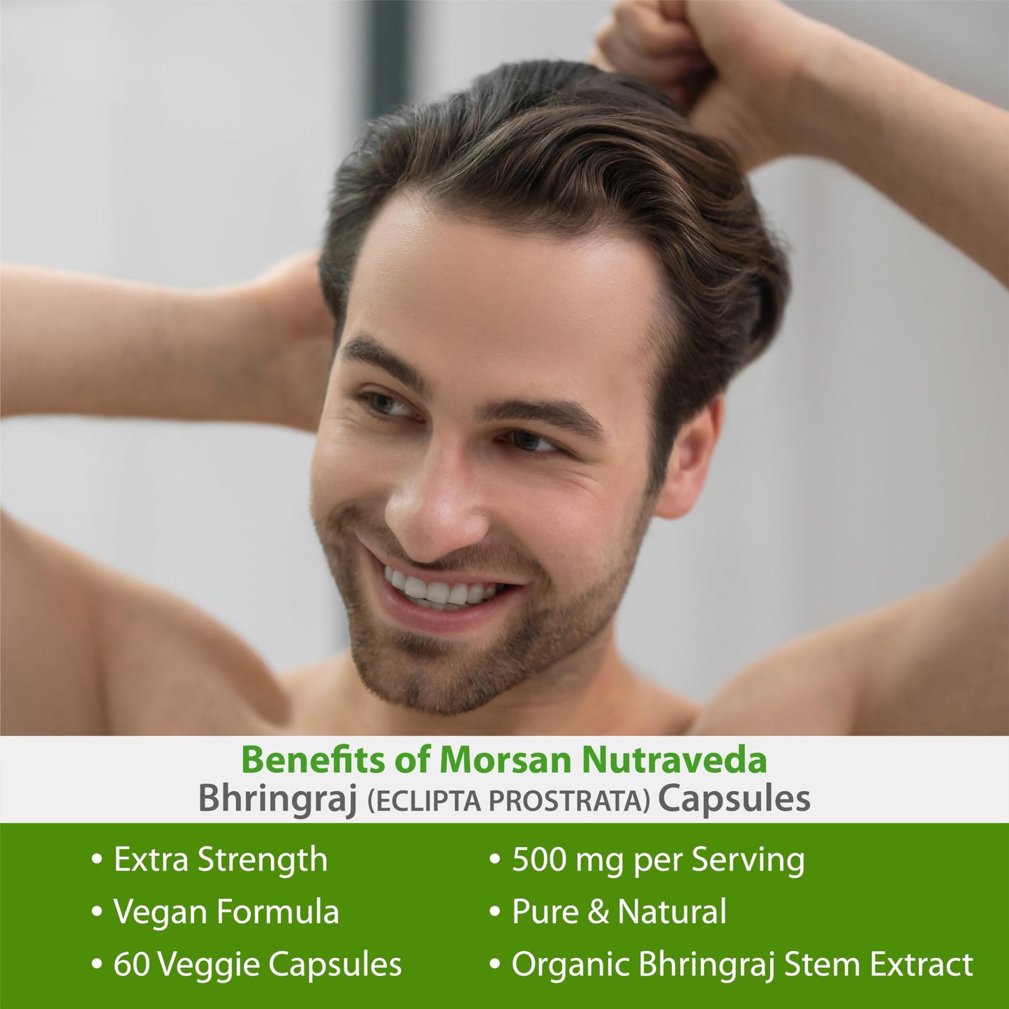 Morsan Nutraveda Bhringraj Capsule 240 Capsules