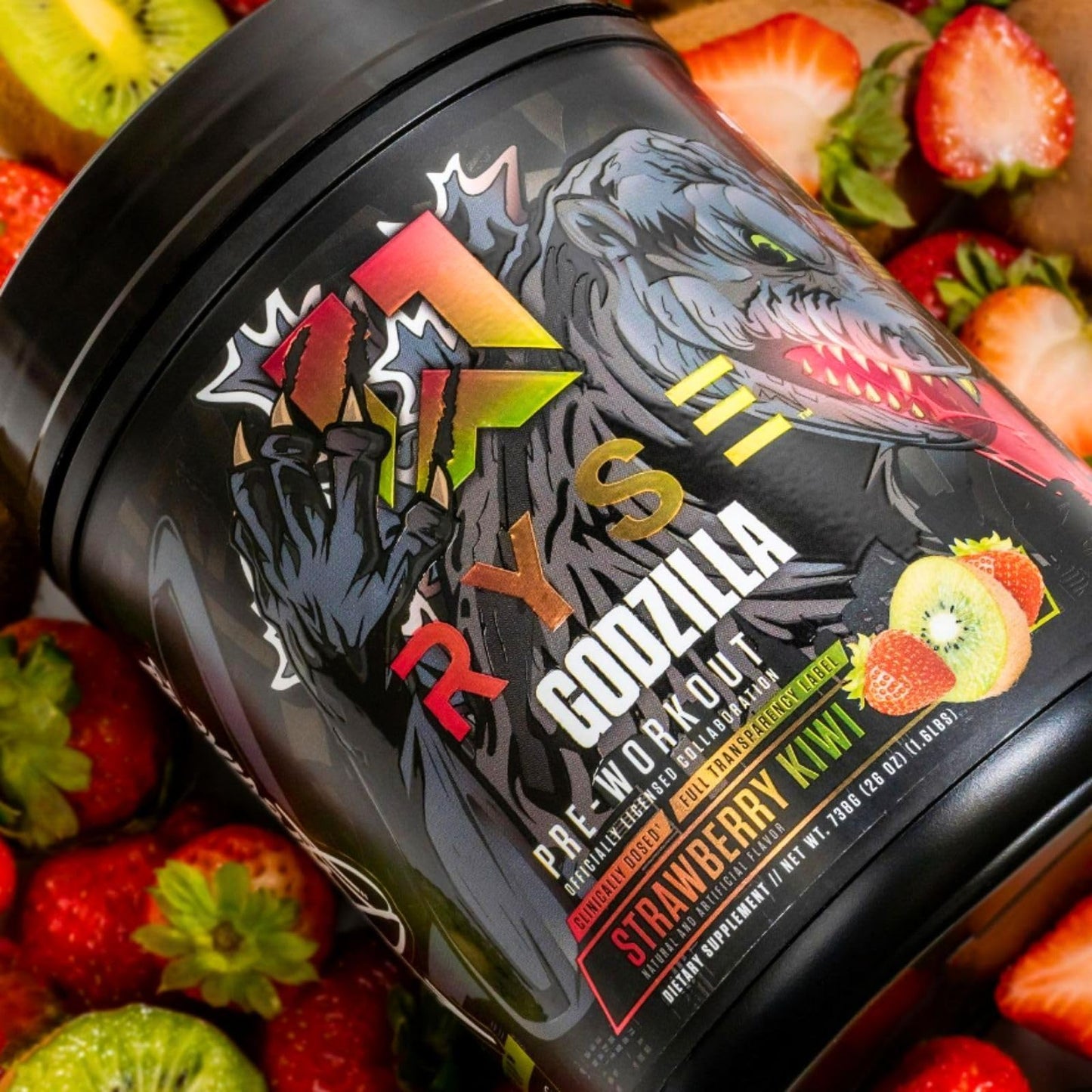 RYSE Up Supplements Godzilla X Noel Deyzel Pre Workout Powder 25.3
