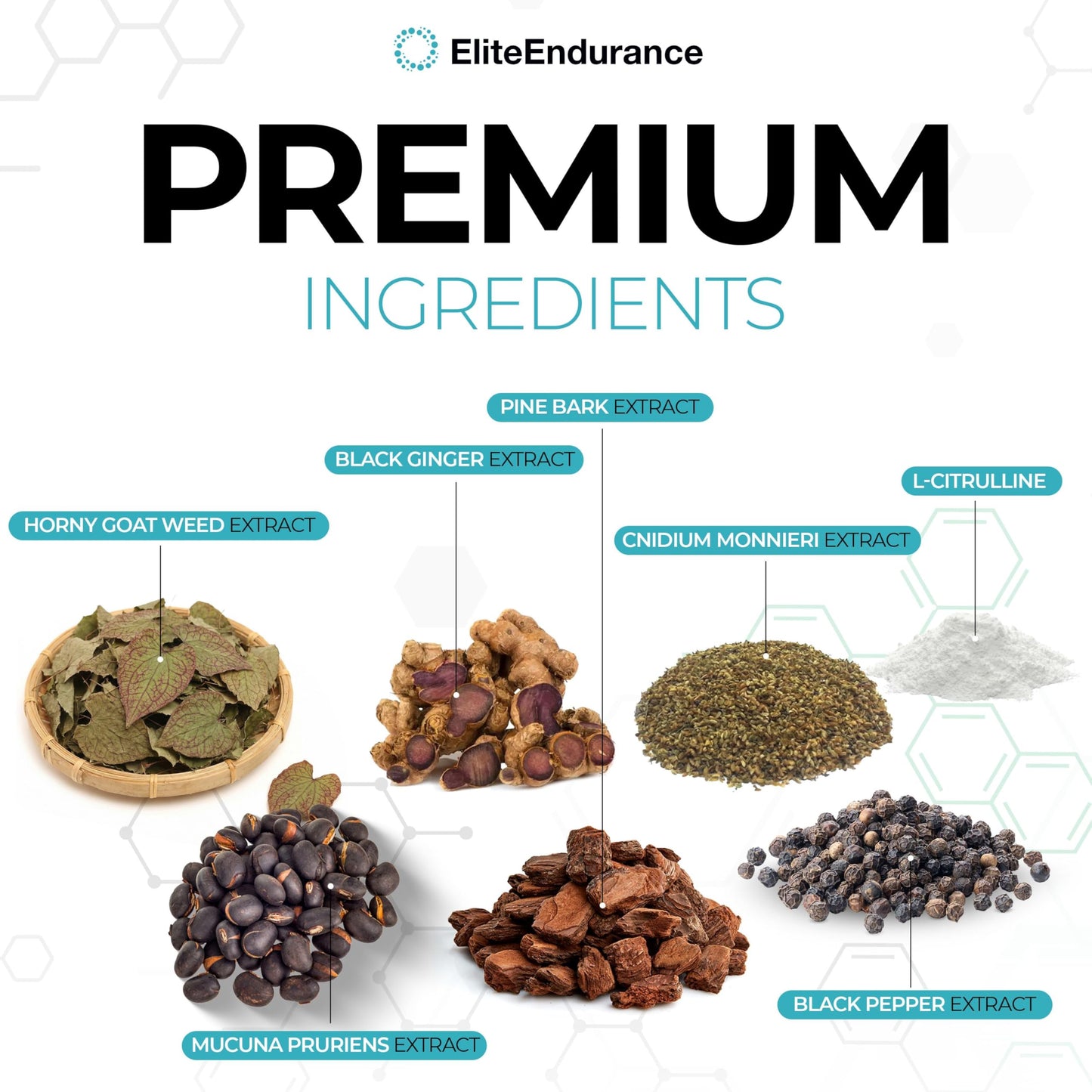 EliteEndurance Maximise Stamina, Energy & Endurance – Male Performance Supplement Capsule 10 Count