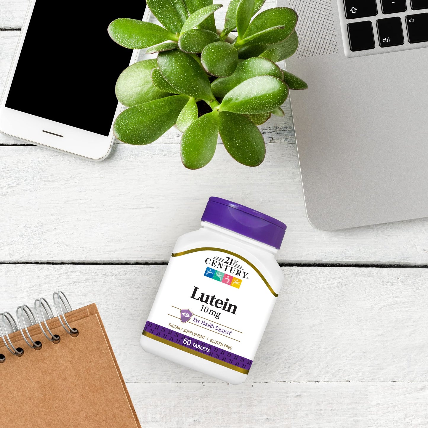 21st Century Lutein 10 mg Tablets, 120 Tablets