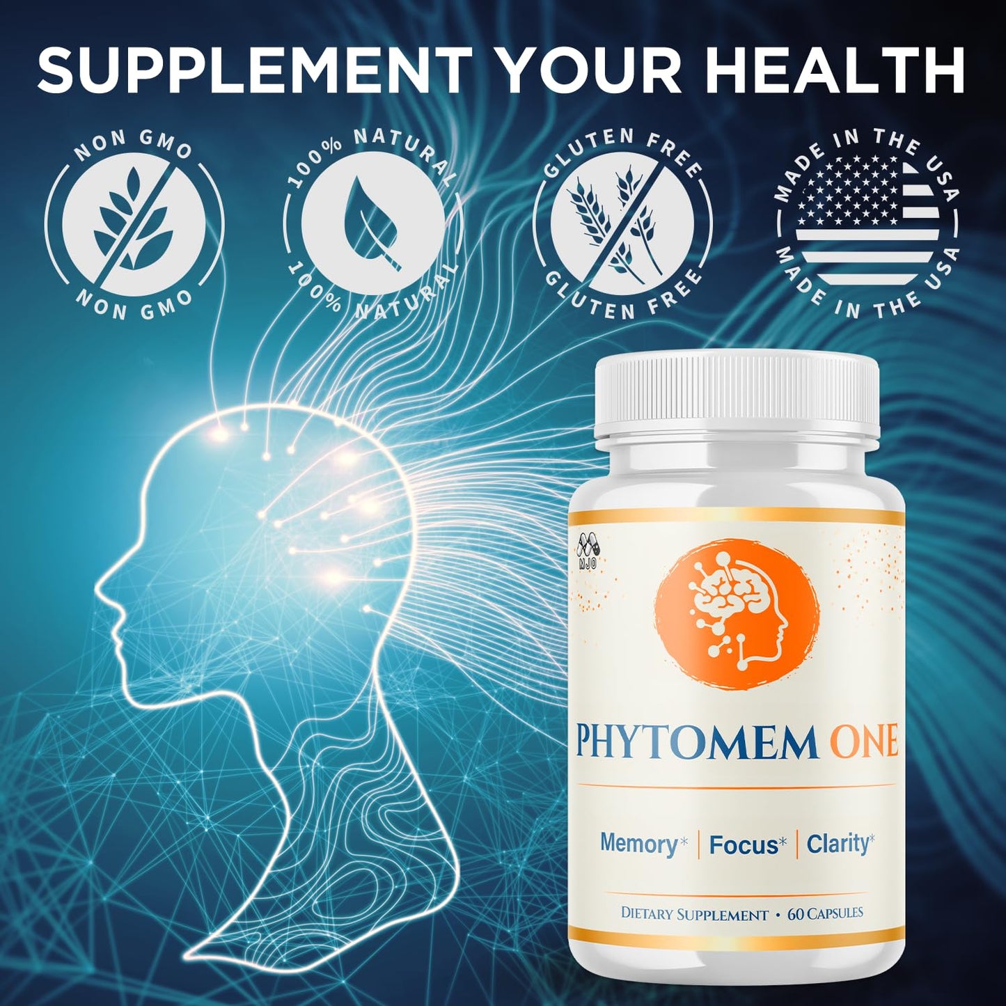 MJO Phytomem One Chewable 180 Capsules