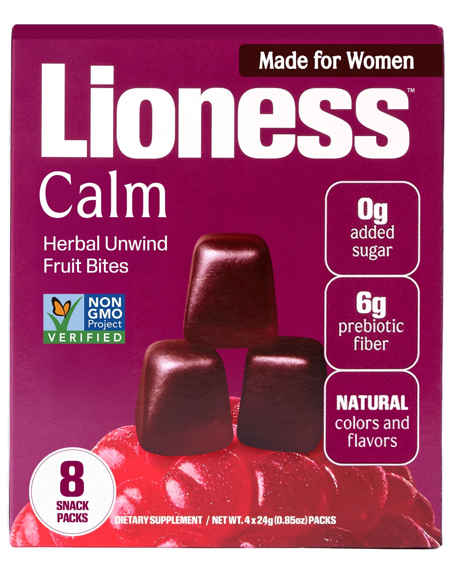 Daily Lioness Lioness Calm Gummies Gummy 0.85