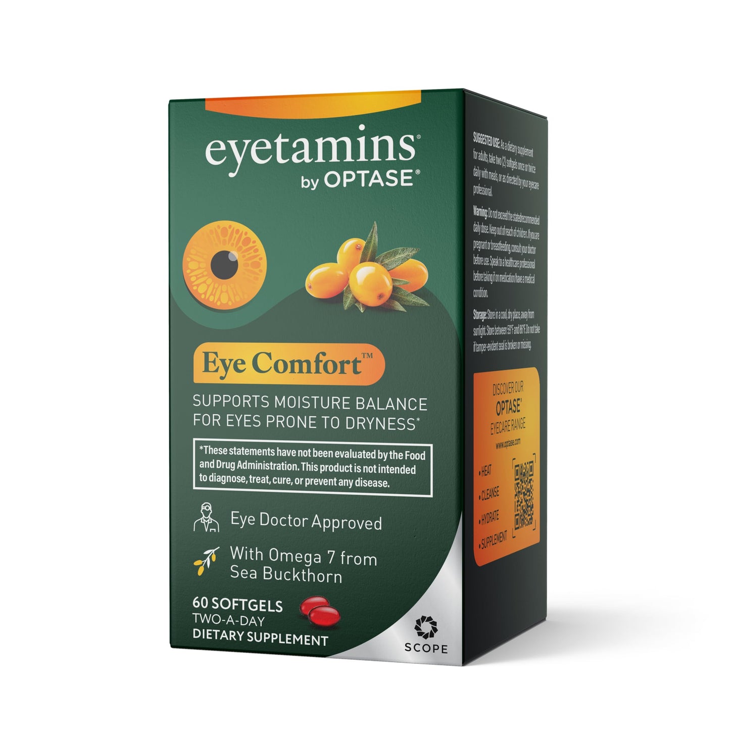 eyetamins Eye Comfort Softgels 60 Count