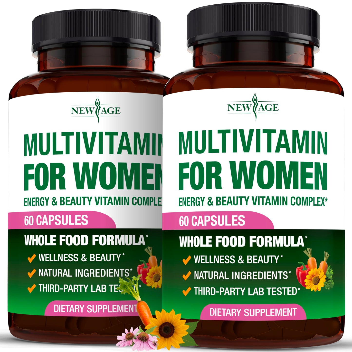 NEW AGE Multivitamin for Women Capsule 120 Count