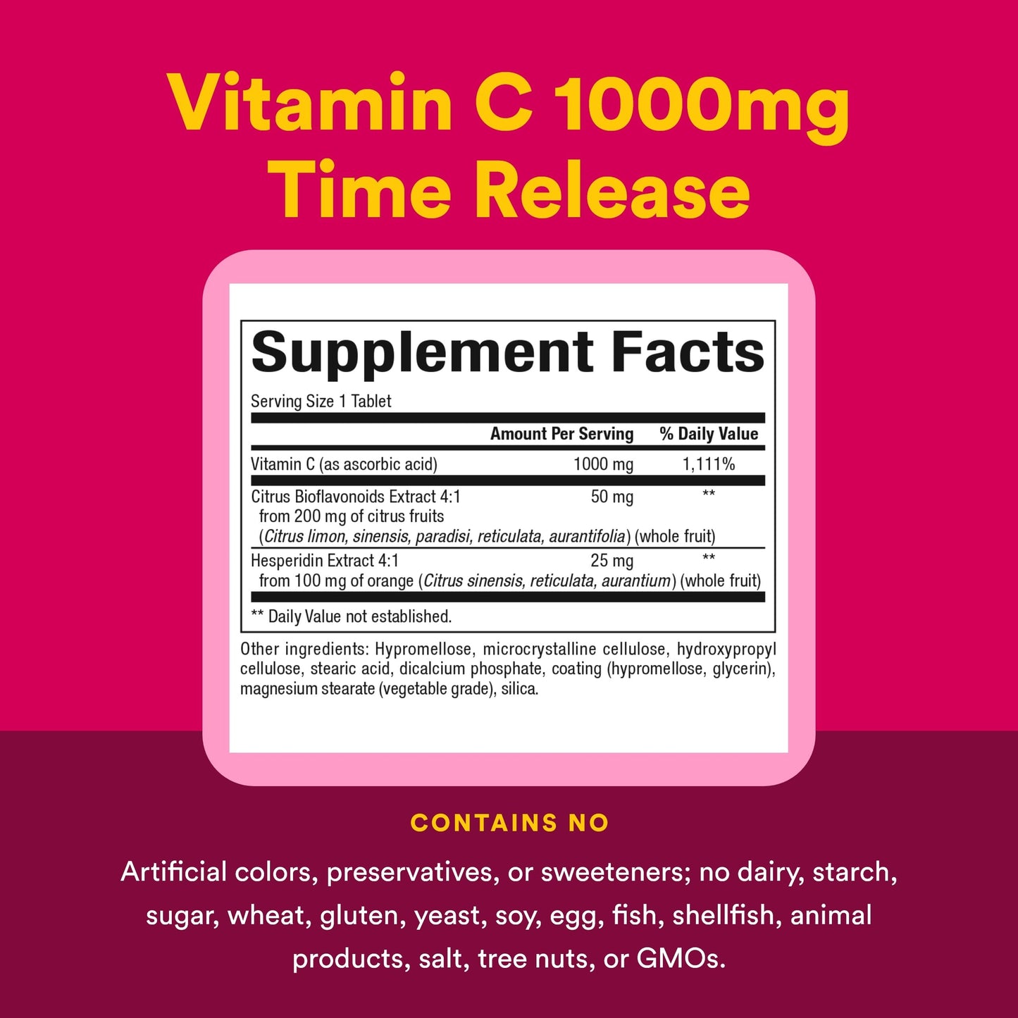 Natural Factors Vitamin C 1000mg Time Release Tablet 90