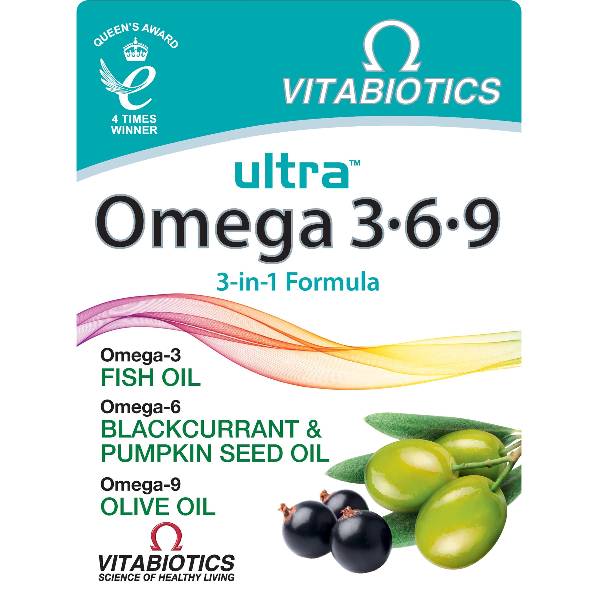 Vitabiotics Ultra Ultra Omega, 60 Capsules