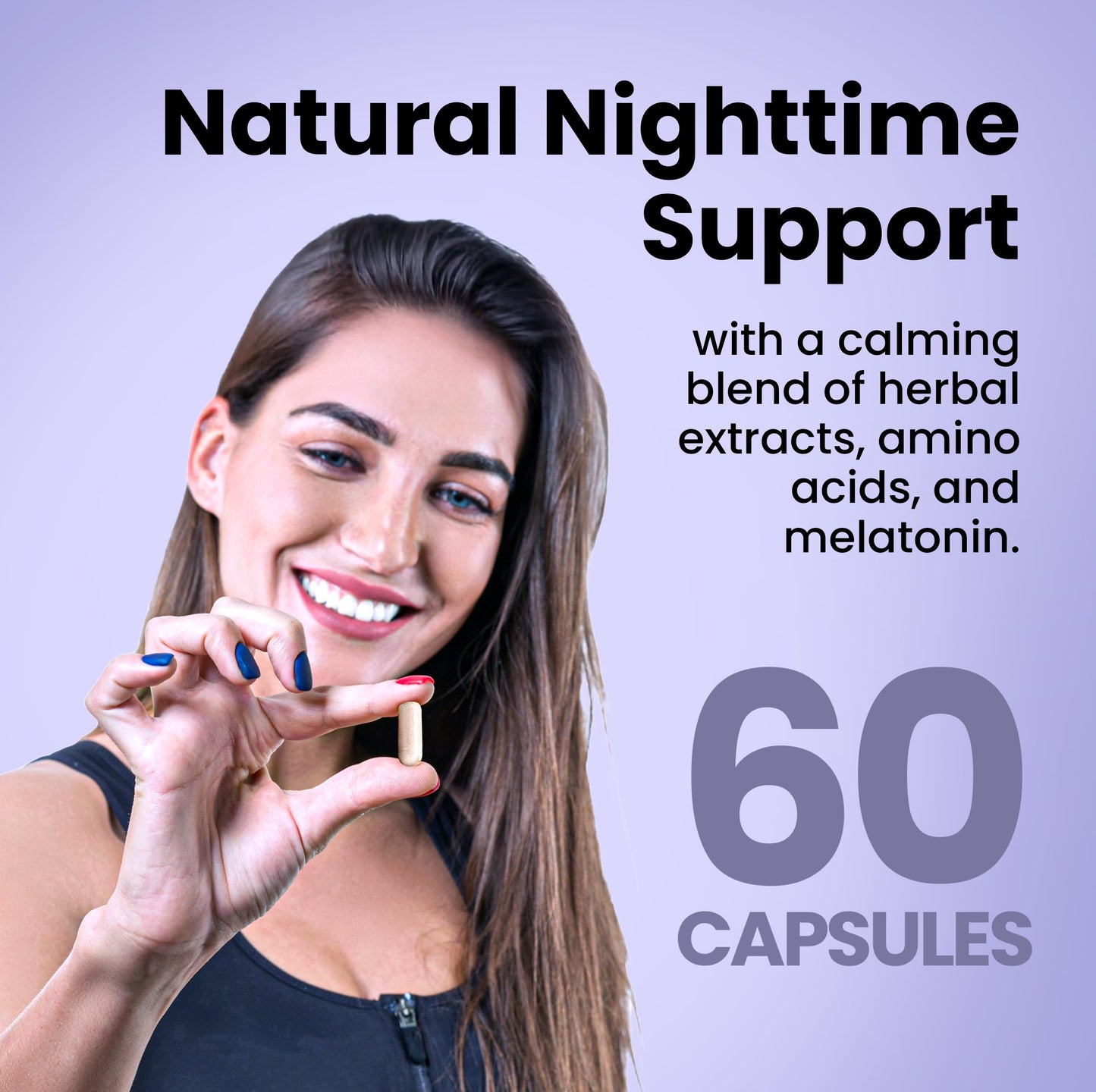 Ballo Nutrition Goodnight Sleep Capsules, 60 Count