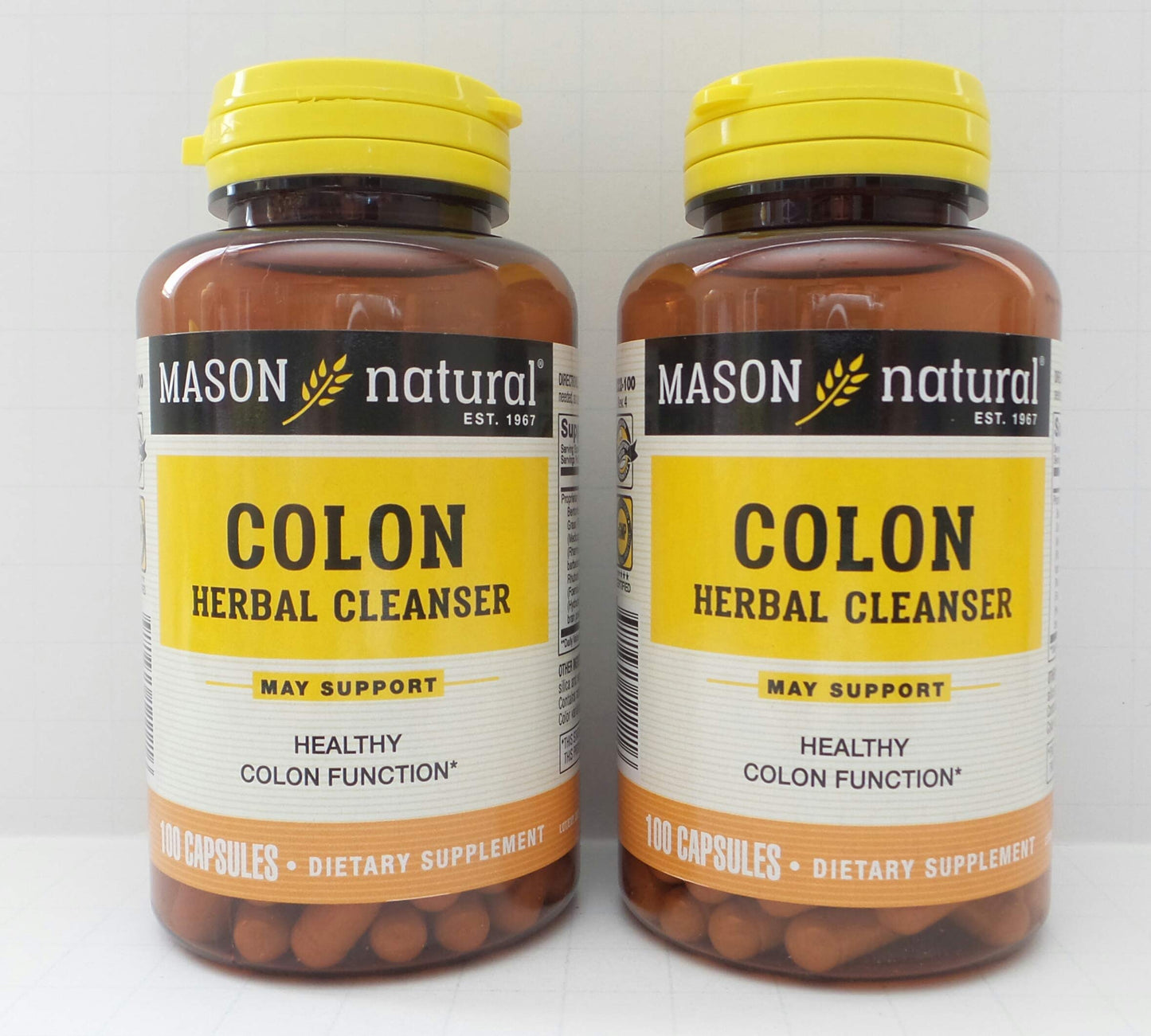 Mason Natural Colon Herbal Cleanser Capsule 200