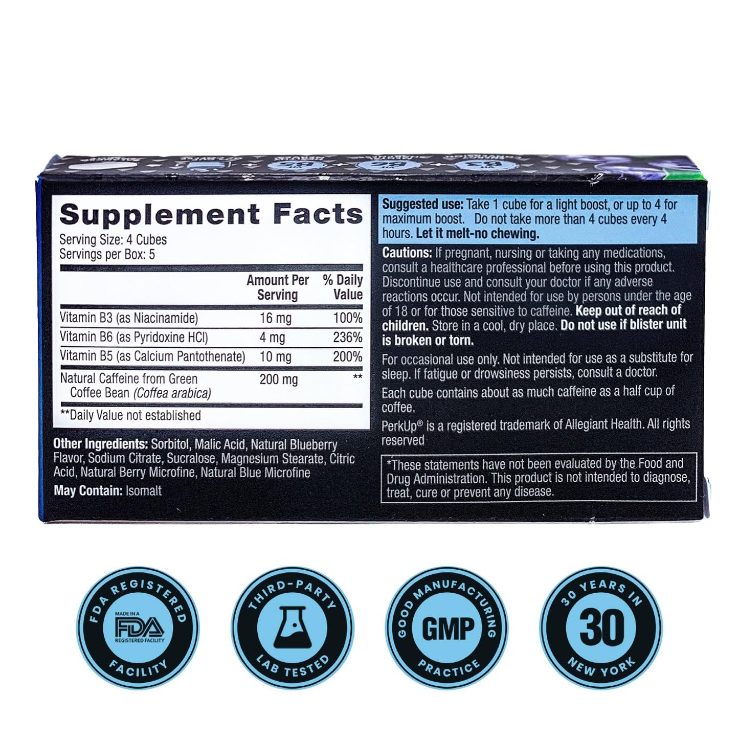 HealthA2Z PerkUp Energy Booster Tablet 20 Tablets