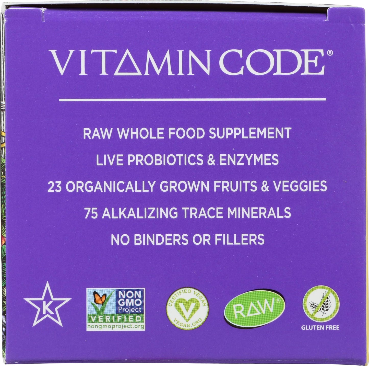 Garden of Life Vitamin Code Zinc Vegan Capsules, 60 Capsules