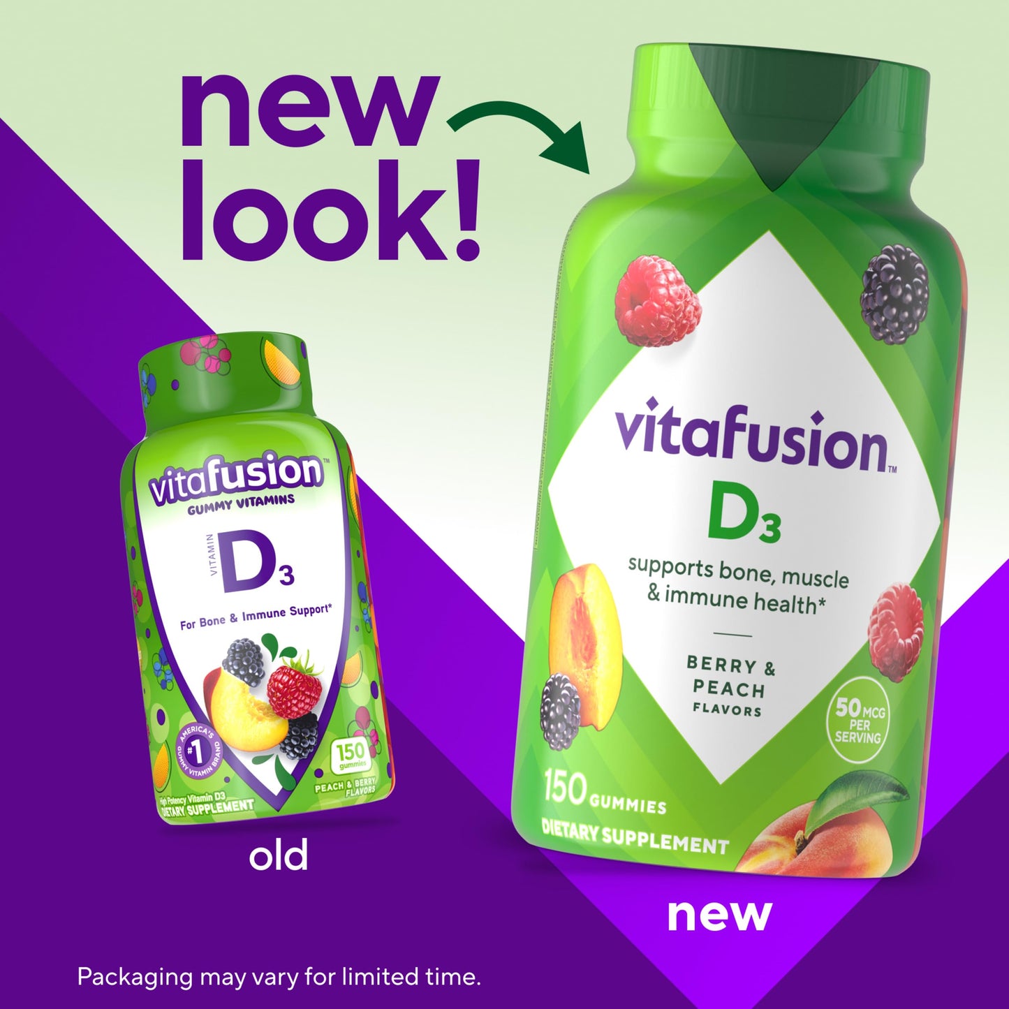 Vitafusion Vitamin D3 Gummies 300 Count