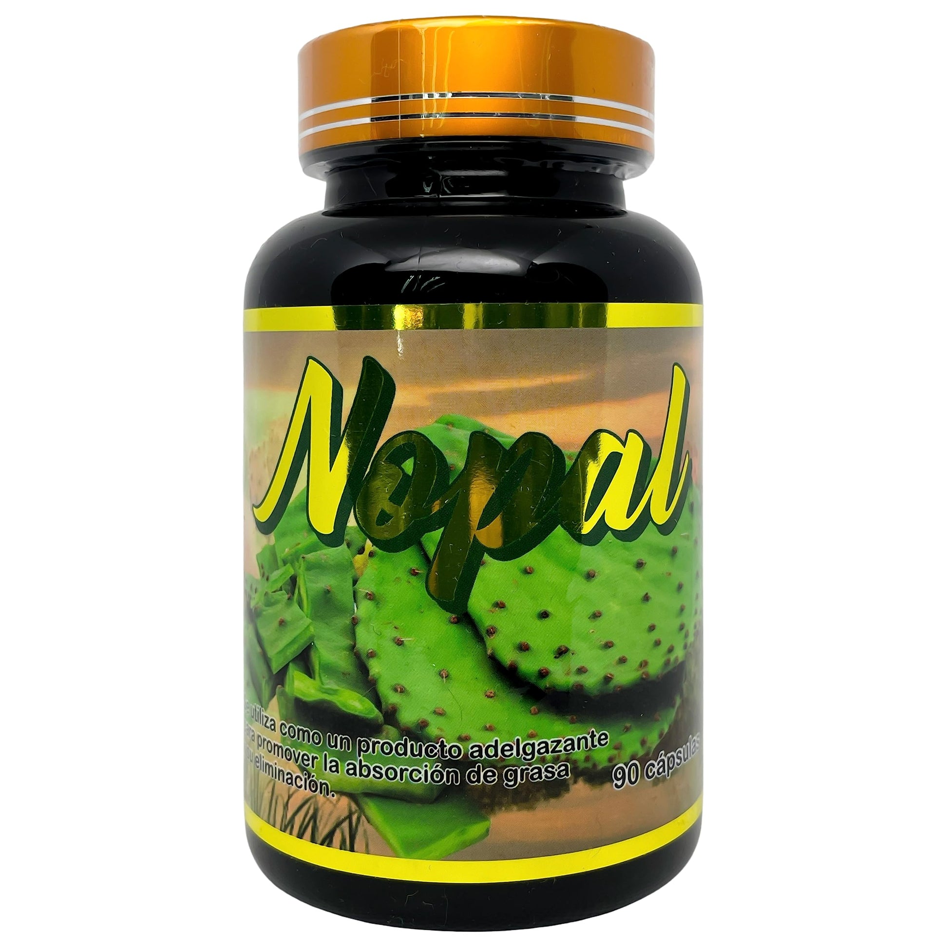 Productos El Colibri Nopal Beneficios para la Salud 1000mg Capsules 90 Count