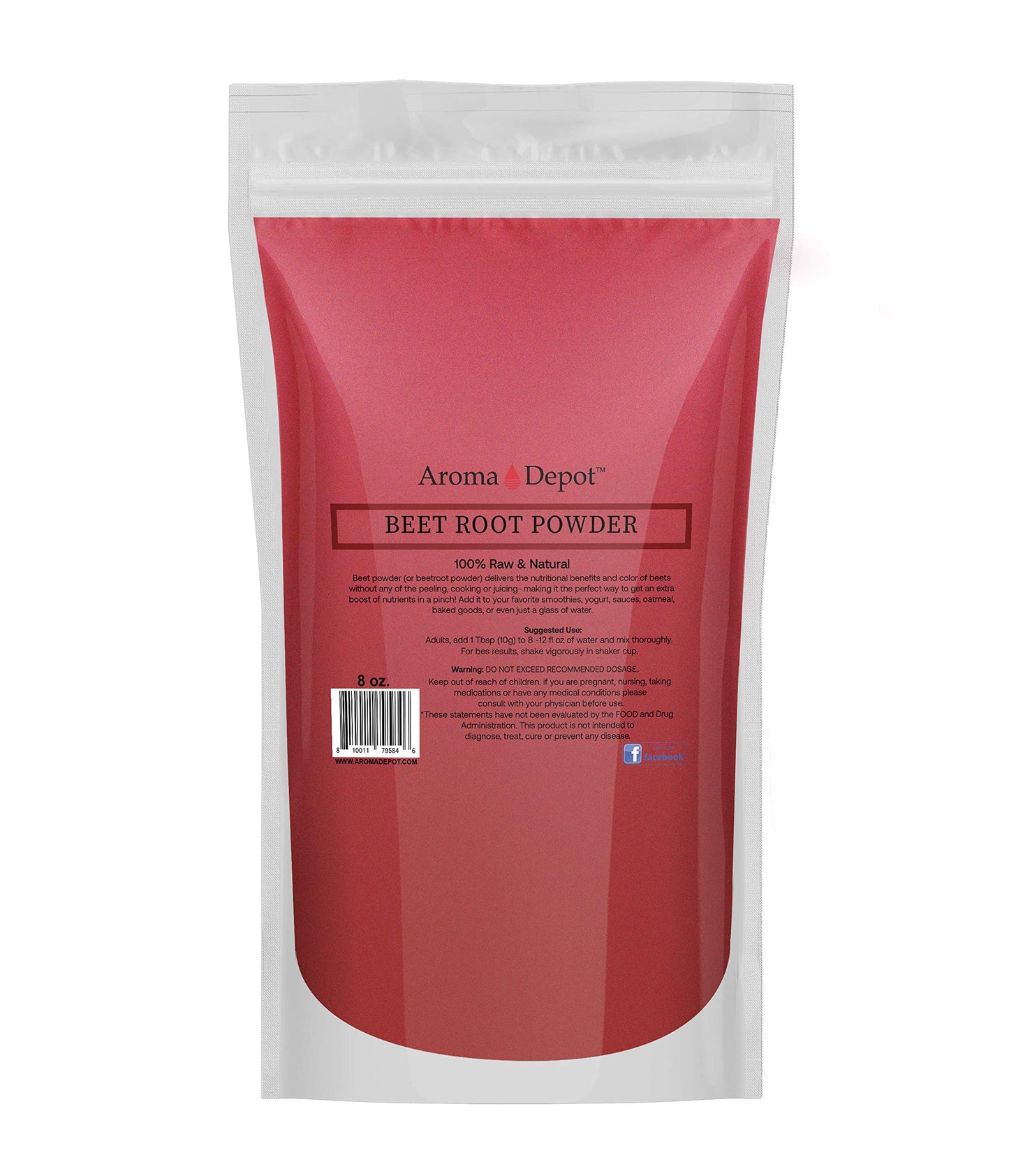 Aroma Depot Beet Root Powder 4 oz, 1 Count
