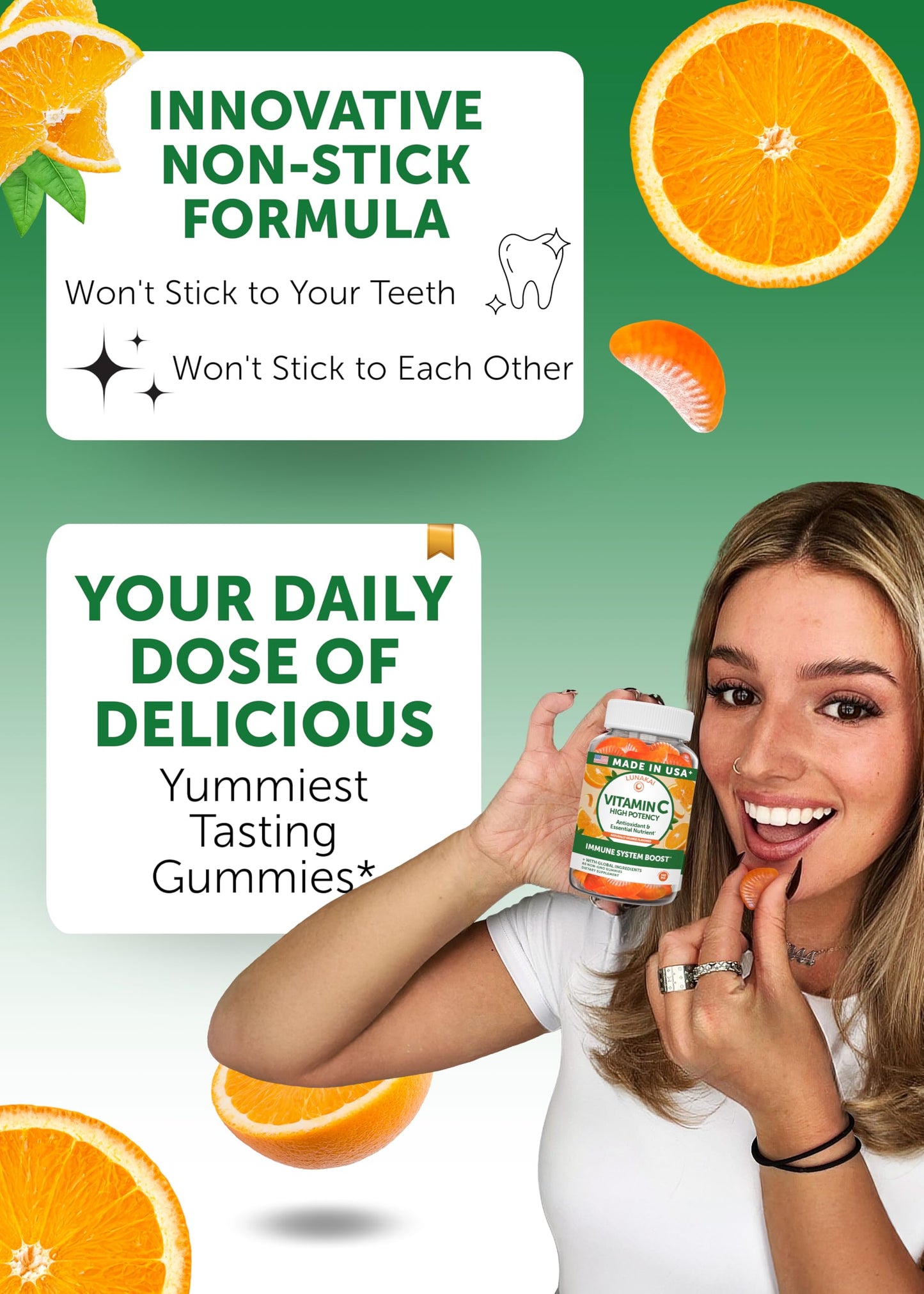 Lunakai Vitamin C Gummies 60 Count