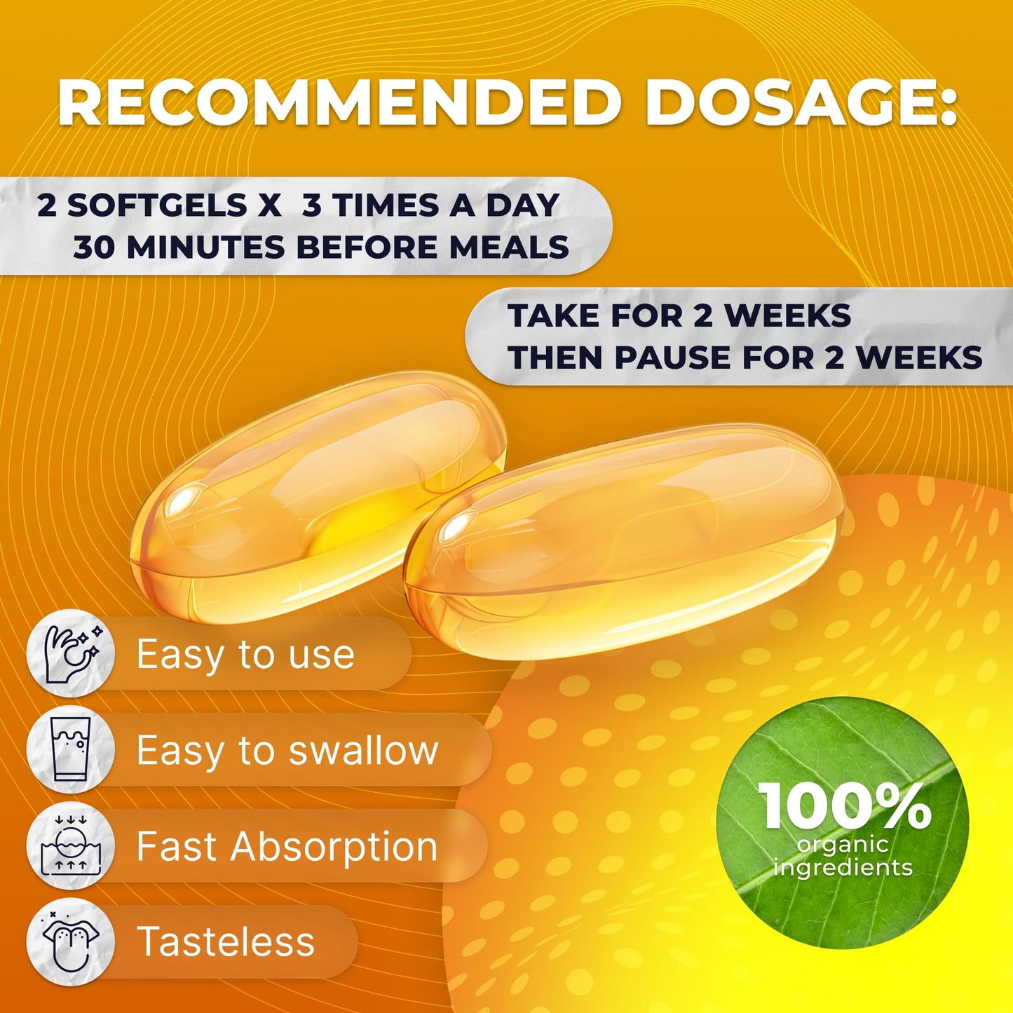 CORSA365 Gastroherb 9 Herb Extract Softgels, 90 Count