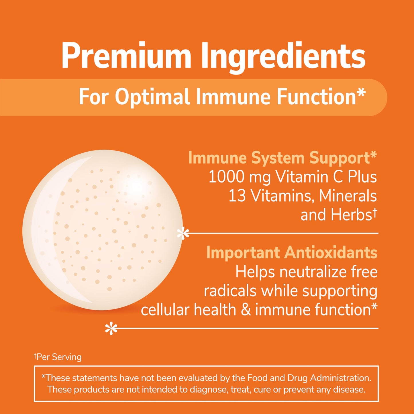 21st Century ImmuBlast Vitamin C 1000mg Chewable 32 Count