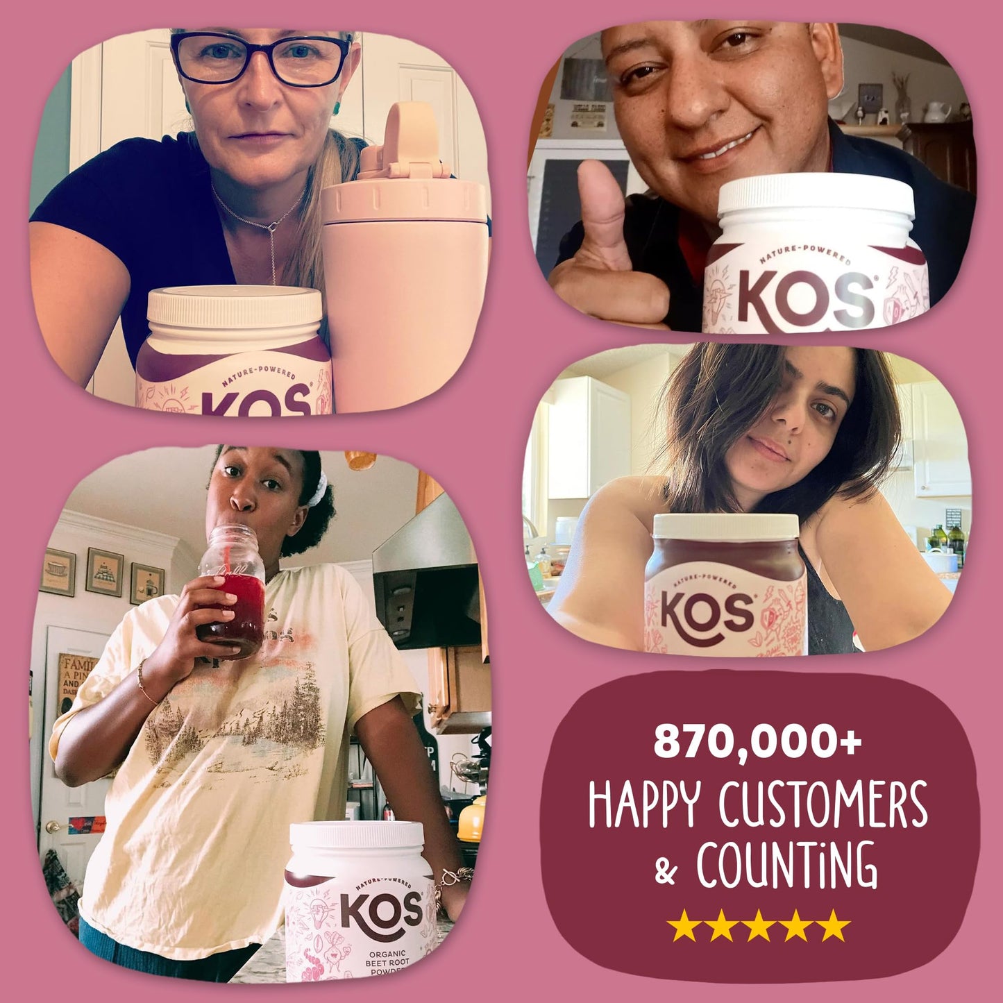 KOS Organic Beet Root Powder 7.1