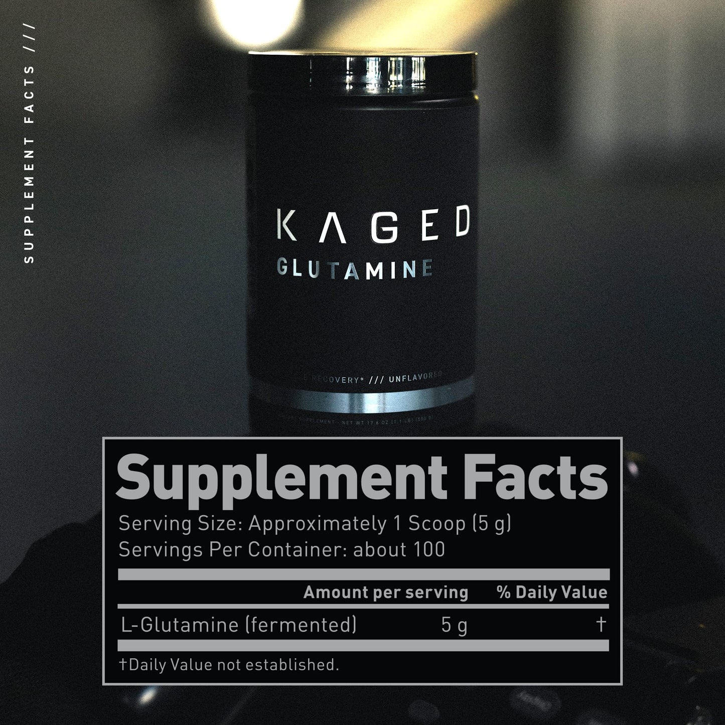 Kaged BCAA and L-Glutamine Powder Bundle 31.75