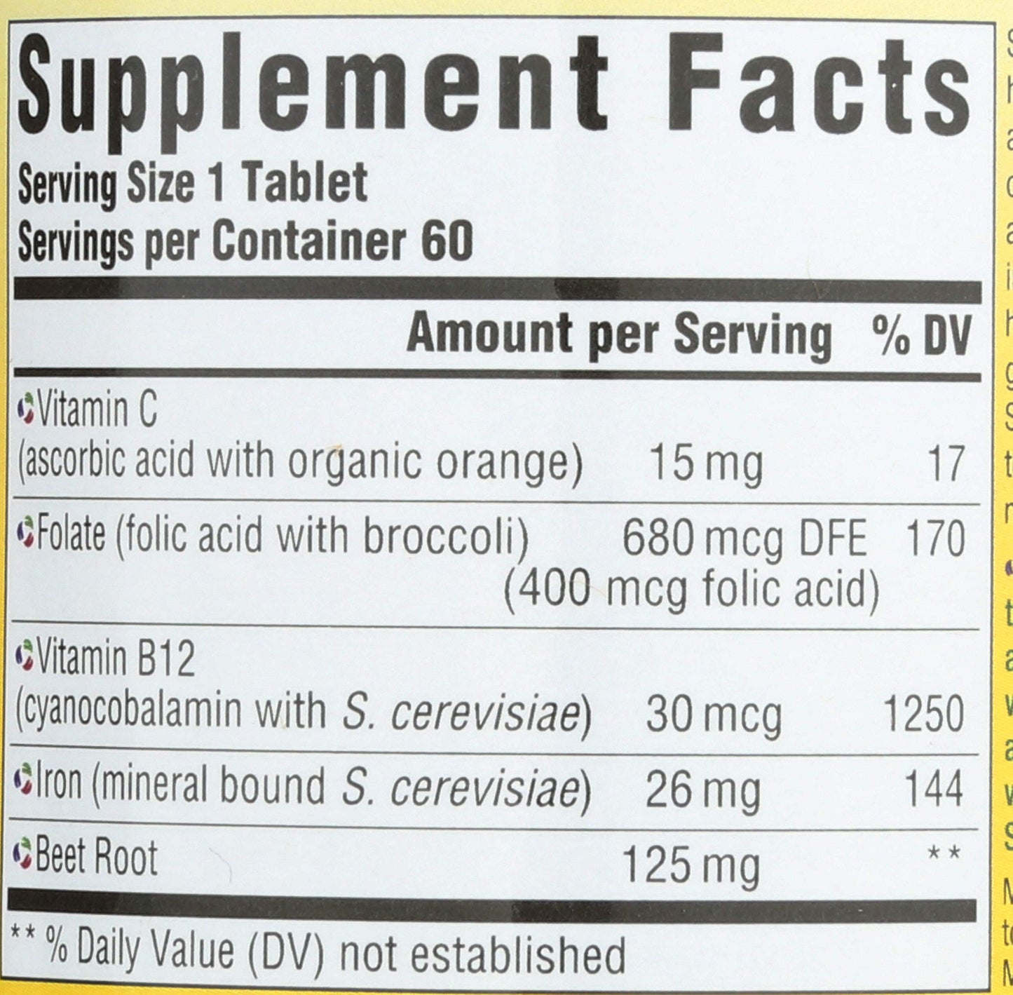 MegaFood Blood Builder DailyFoods Tablet 1 Count