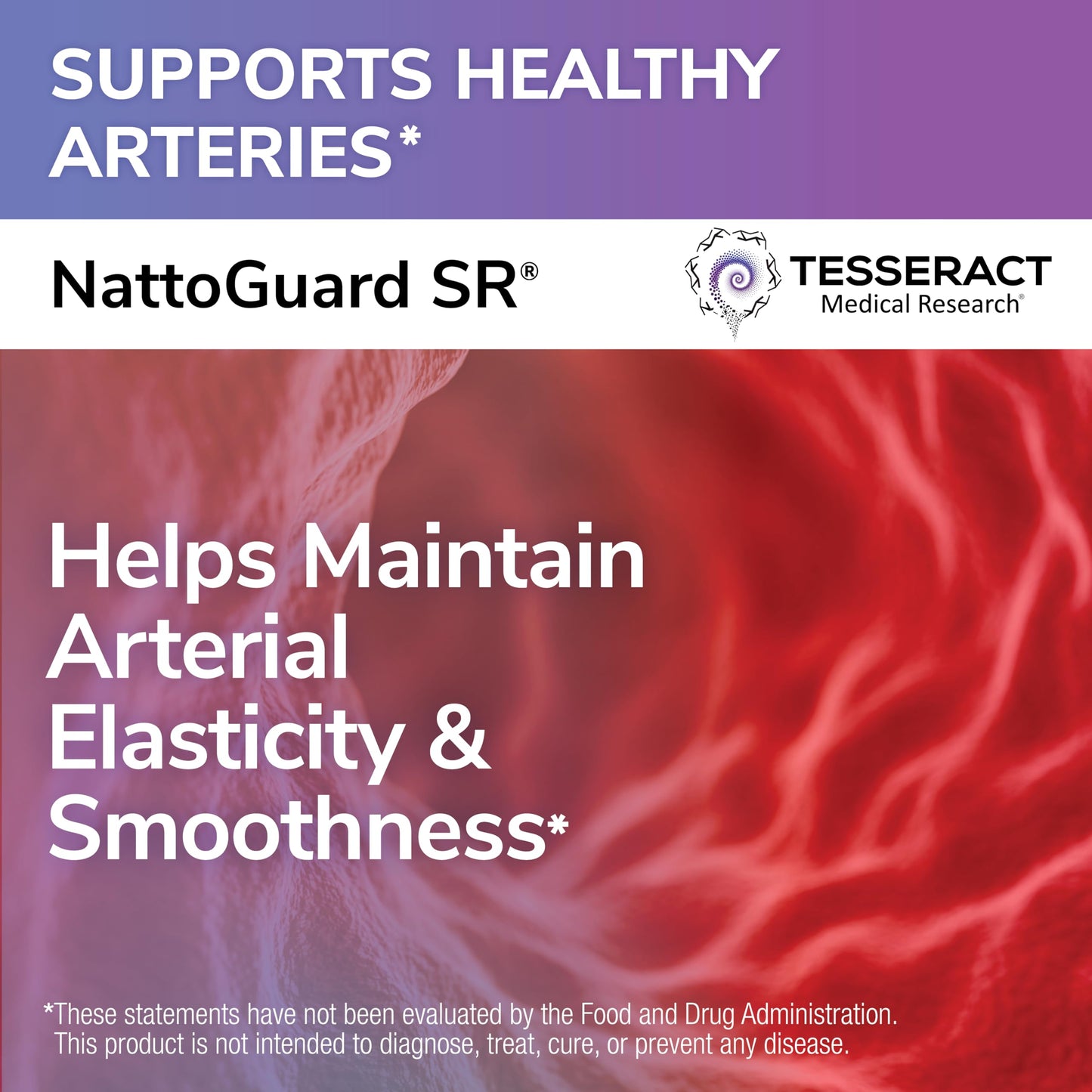 Tesseract Medical Research NattoGuard SR Nattokinase Complex 120 Capsules