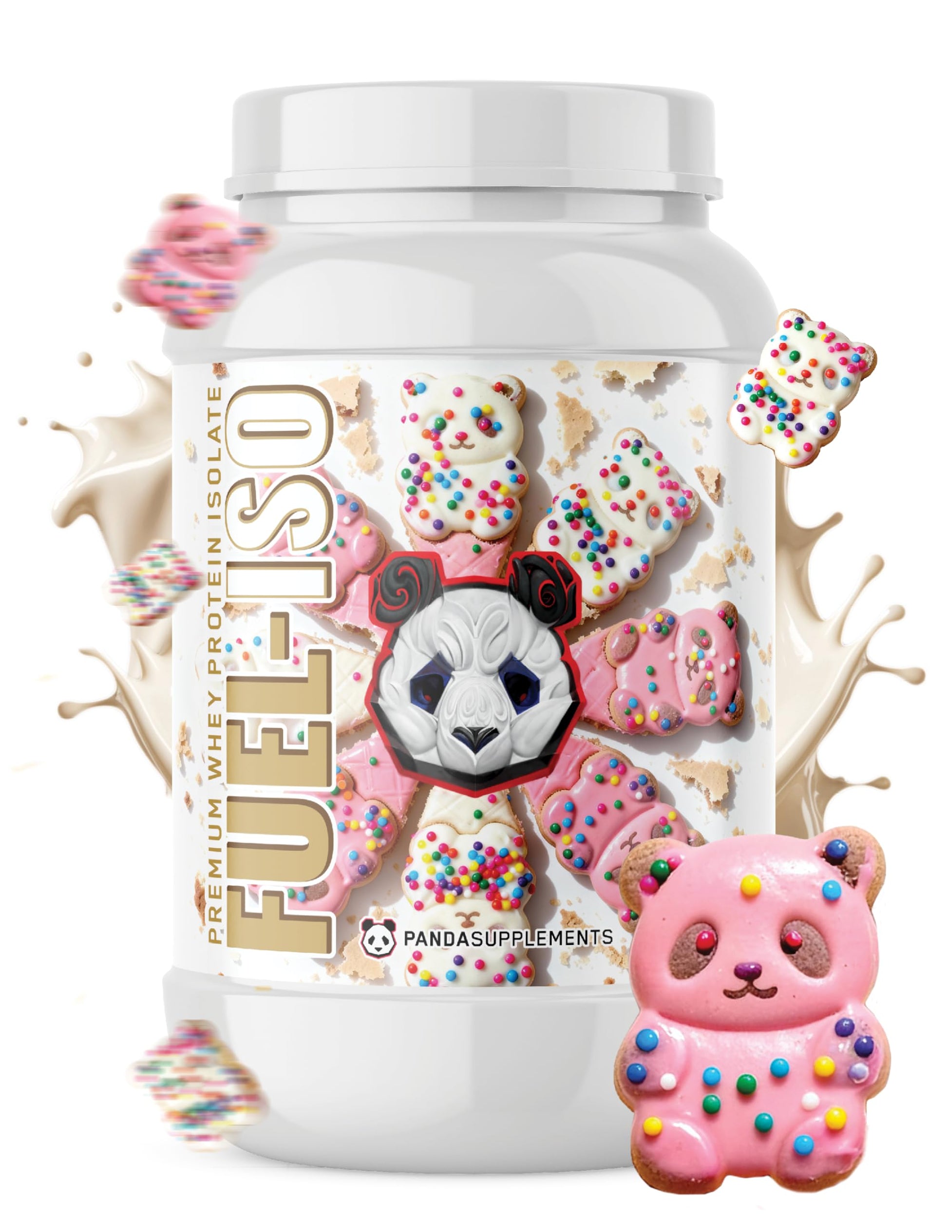Underground Bio Labs Panda Fuel ISO Premium 100% Whey Protein Isolate Powder 1.82 lb