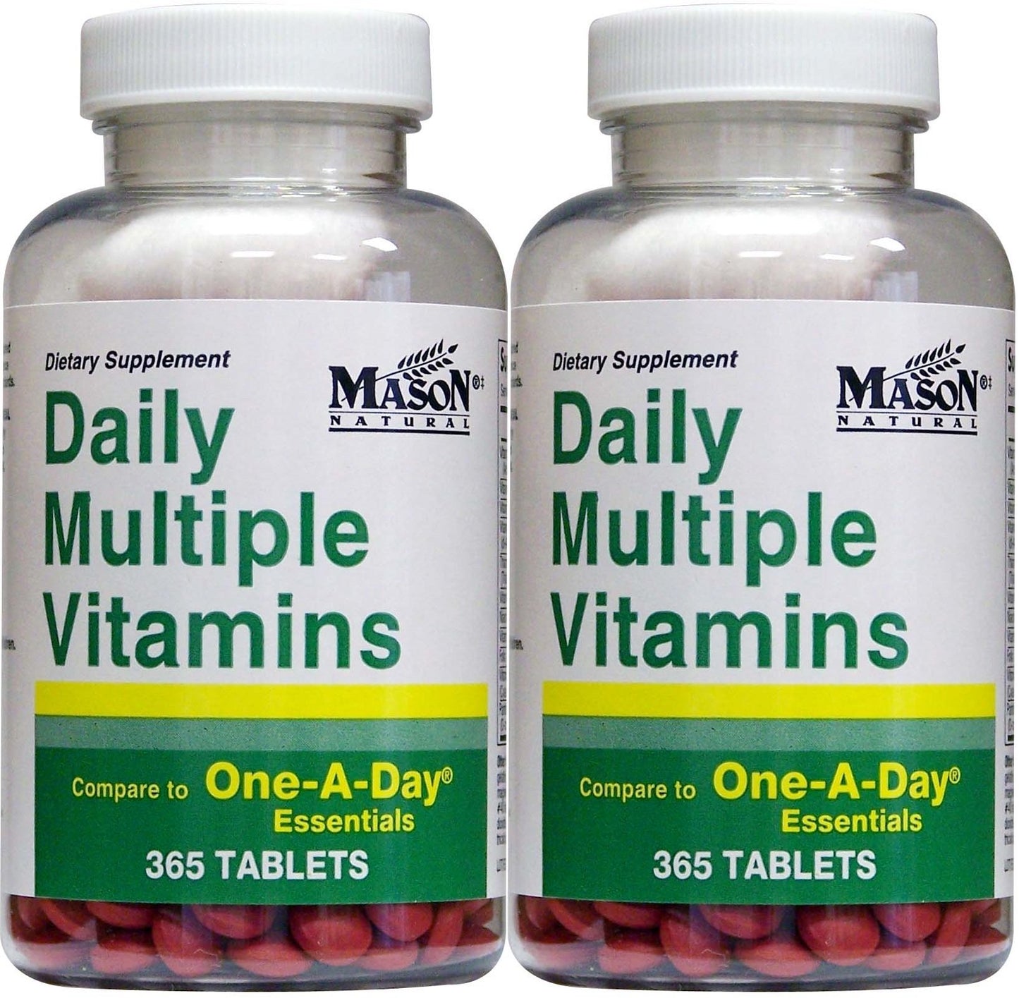 Mason Natural Daily Multivitamin Multimineral Supplement, 730 Tablets