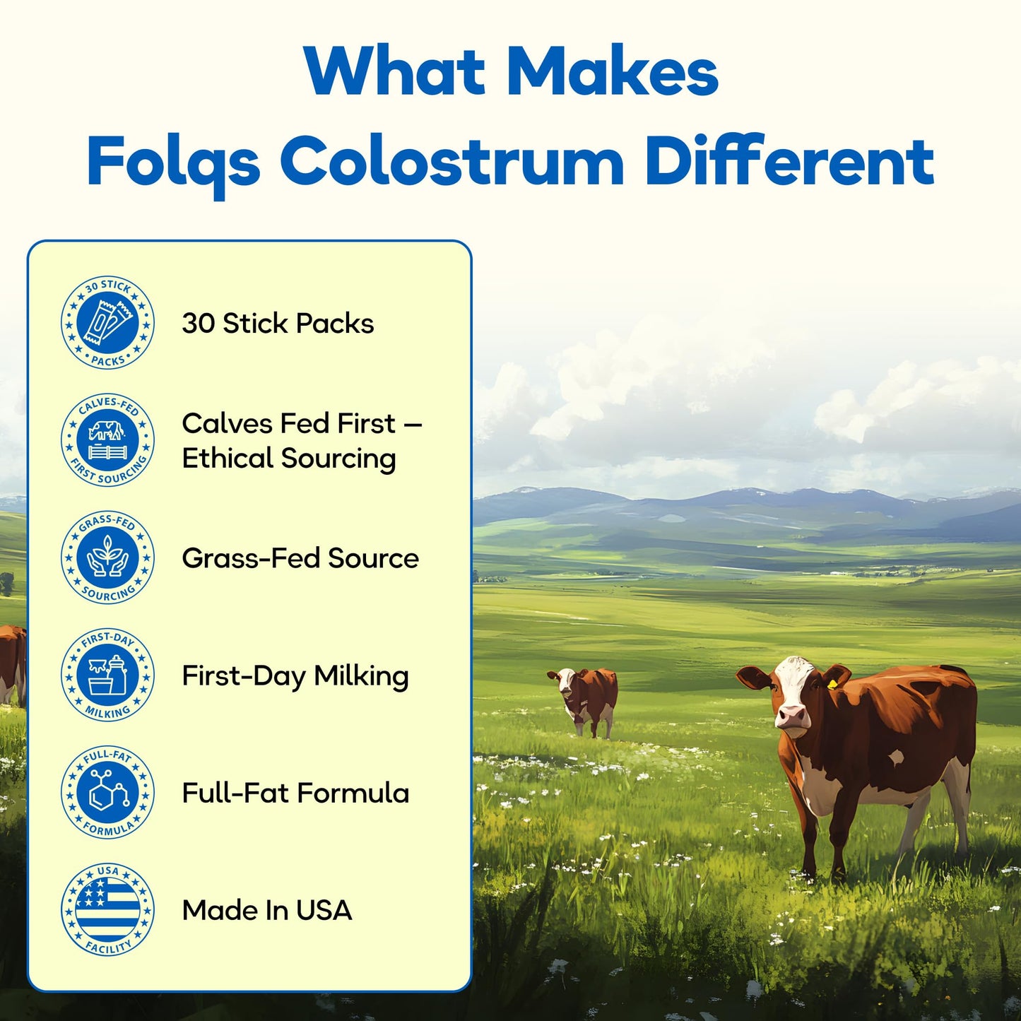 Folqs Bovine Colostrum Powder 2.12