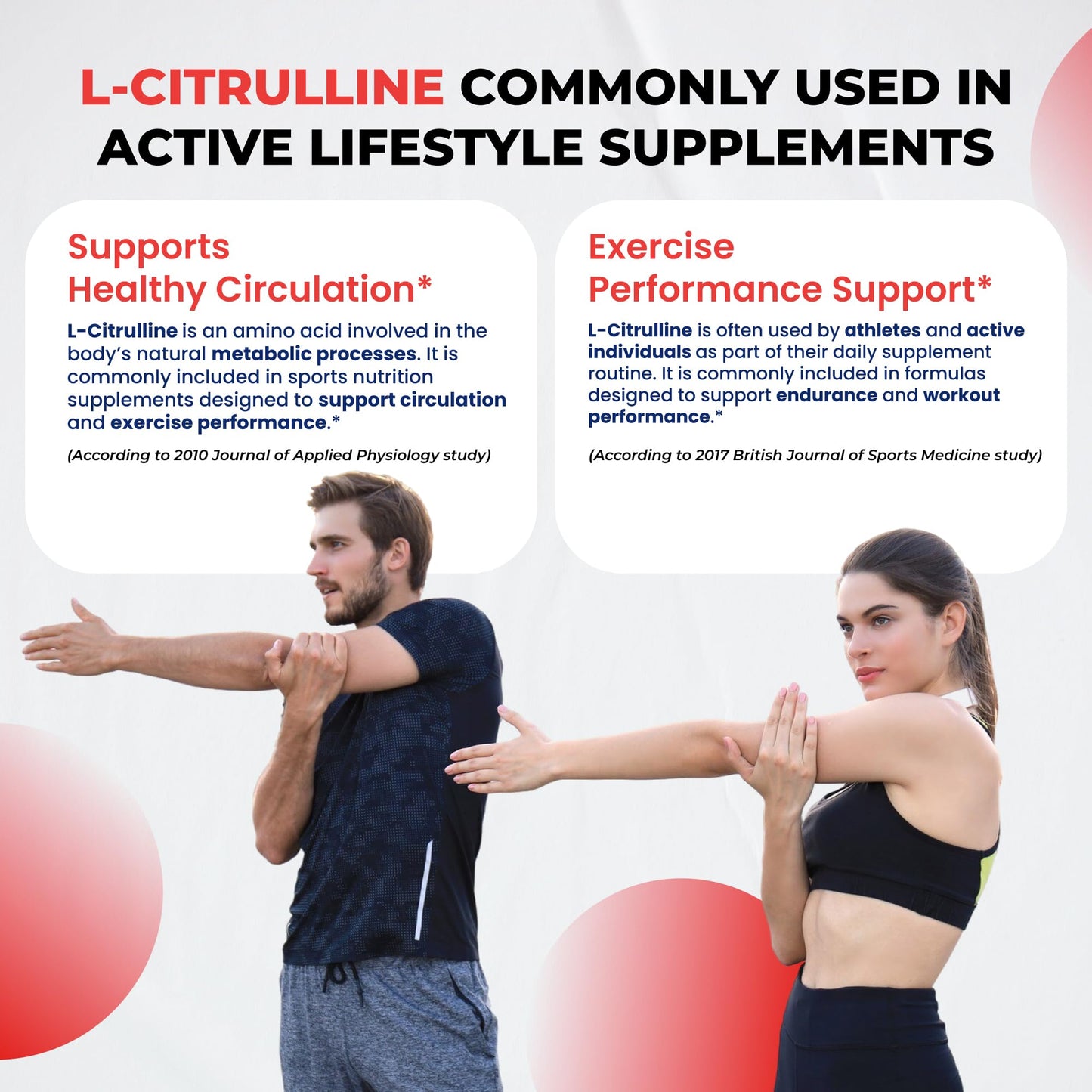 ULTRA HERBS L-Citrulline Supplement Capsules, 180 Count