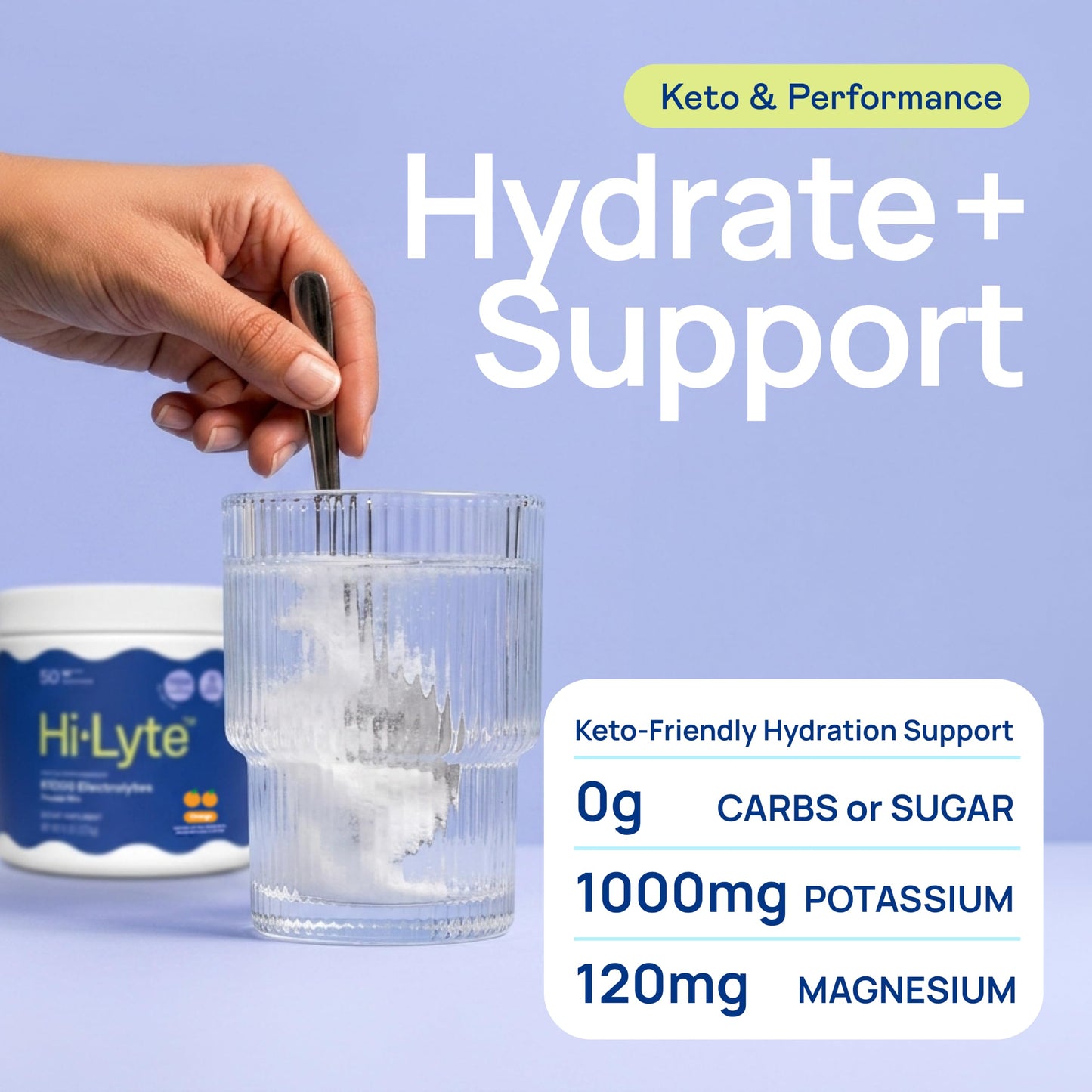 Hi-Lyte K1000 Electrolytes Powder 10.58oz