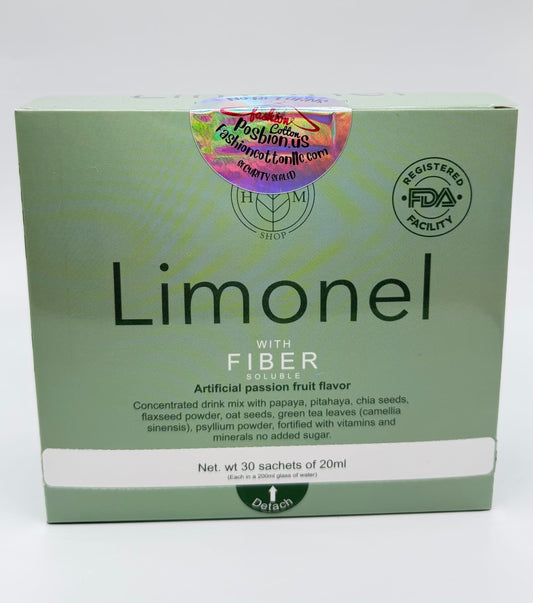 FASHIONCOTTONLLC Limonel Prebiotic Fiber Supplement for Digestive Health Capsule 1 Count