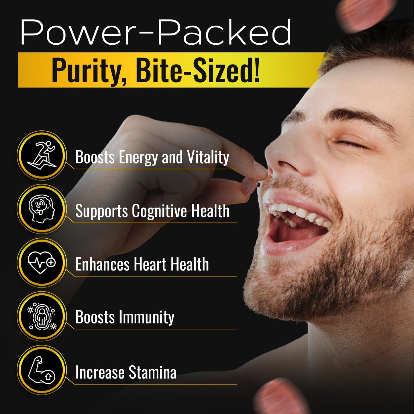NUTRAONDA Himalayan Shilajit Gummies, 60 ct
