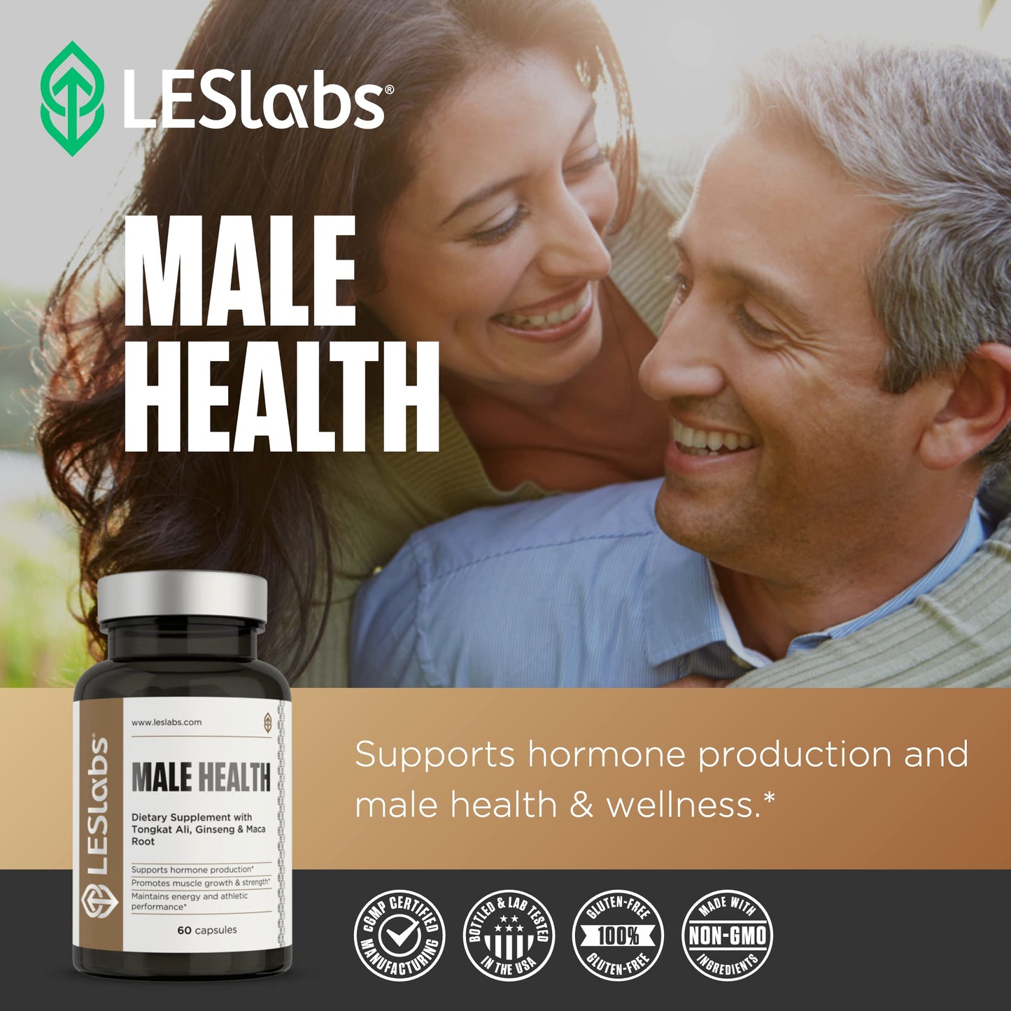 LES Labs Male Health Capsules, 60 Capsules