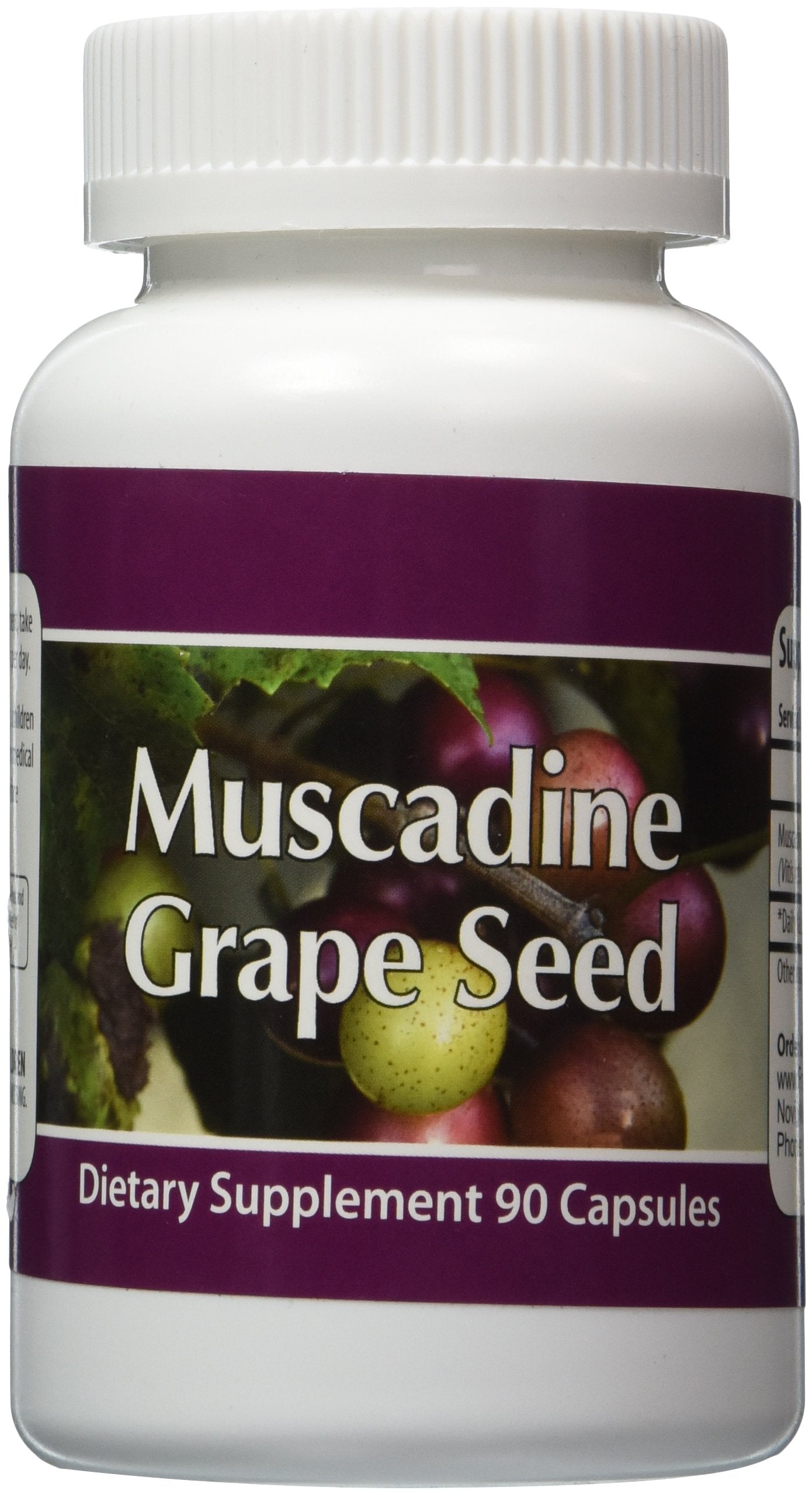 Fresh Health Nutritions Muscadine Grape Seed Capsules 90 Count