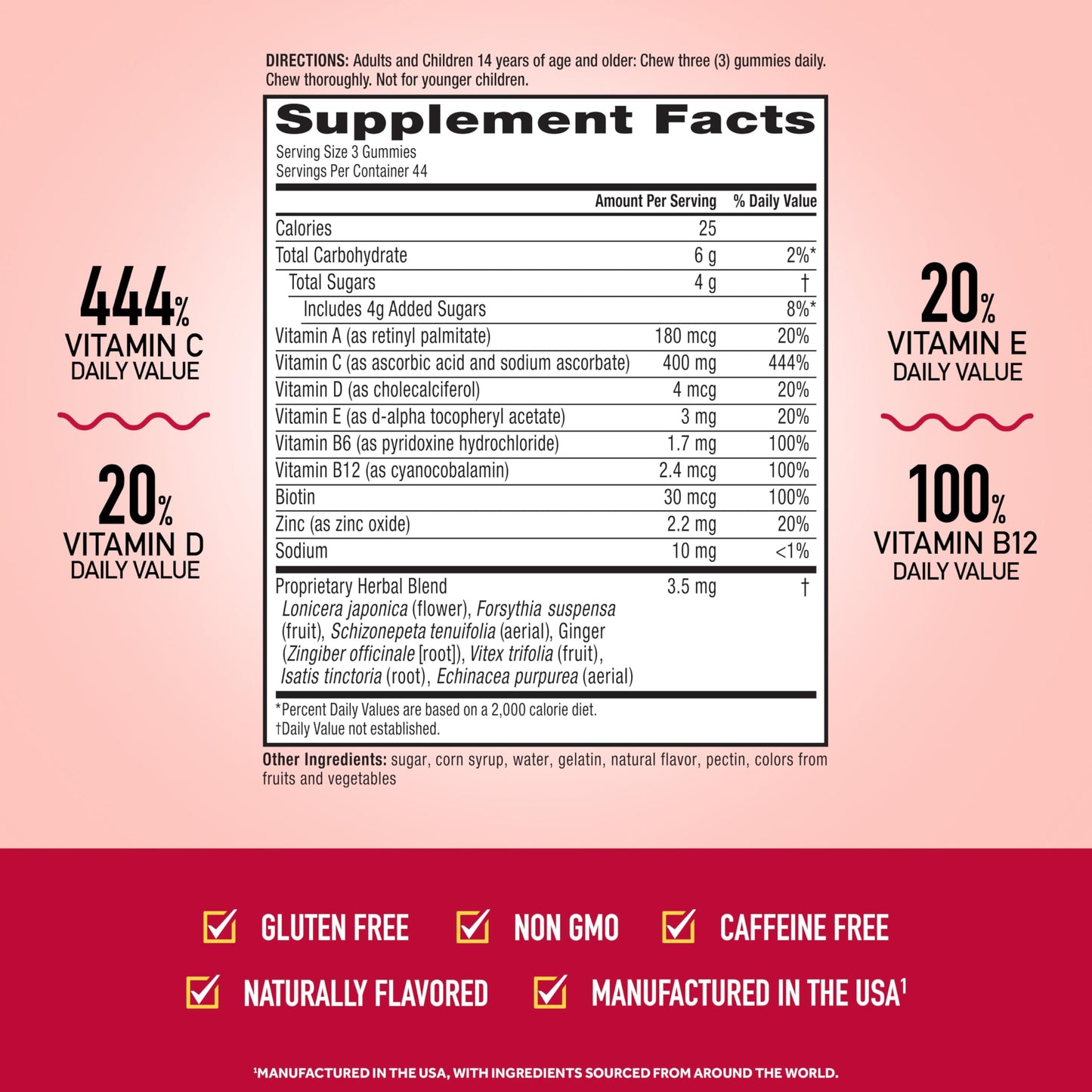 Airborne Immune Essentials 132 Gummies