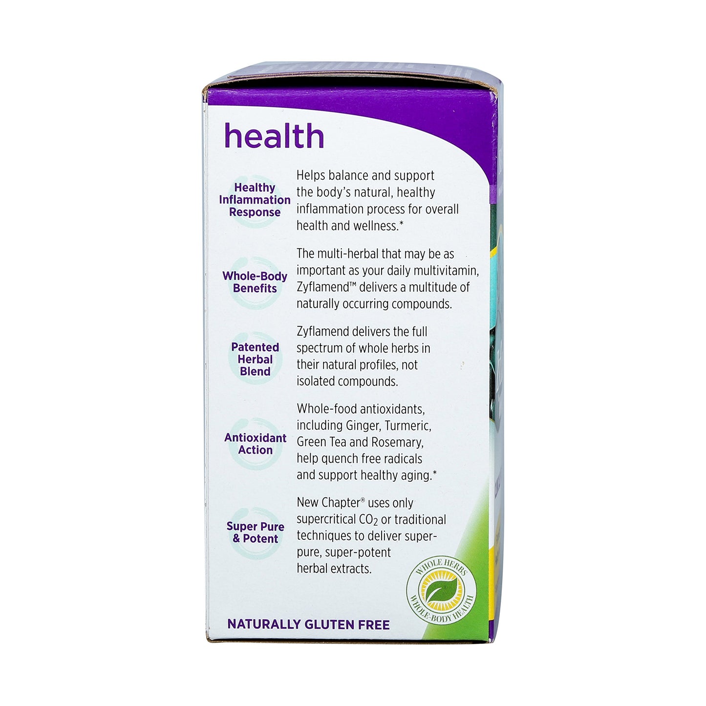 New Chapter Zyflamend Whole Body Capsule 120 Count