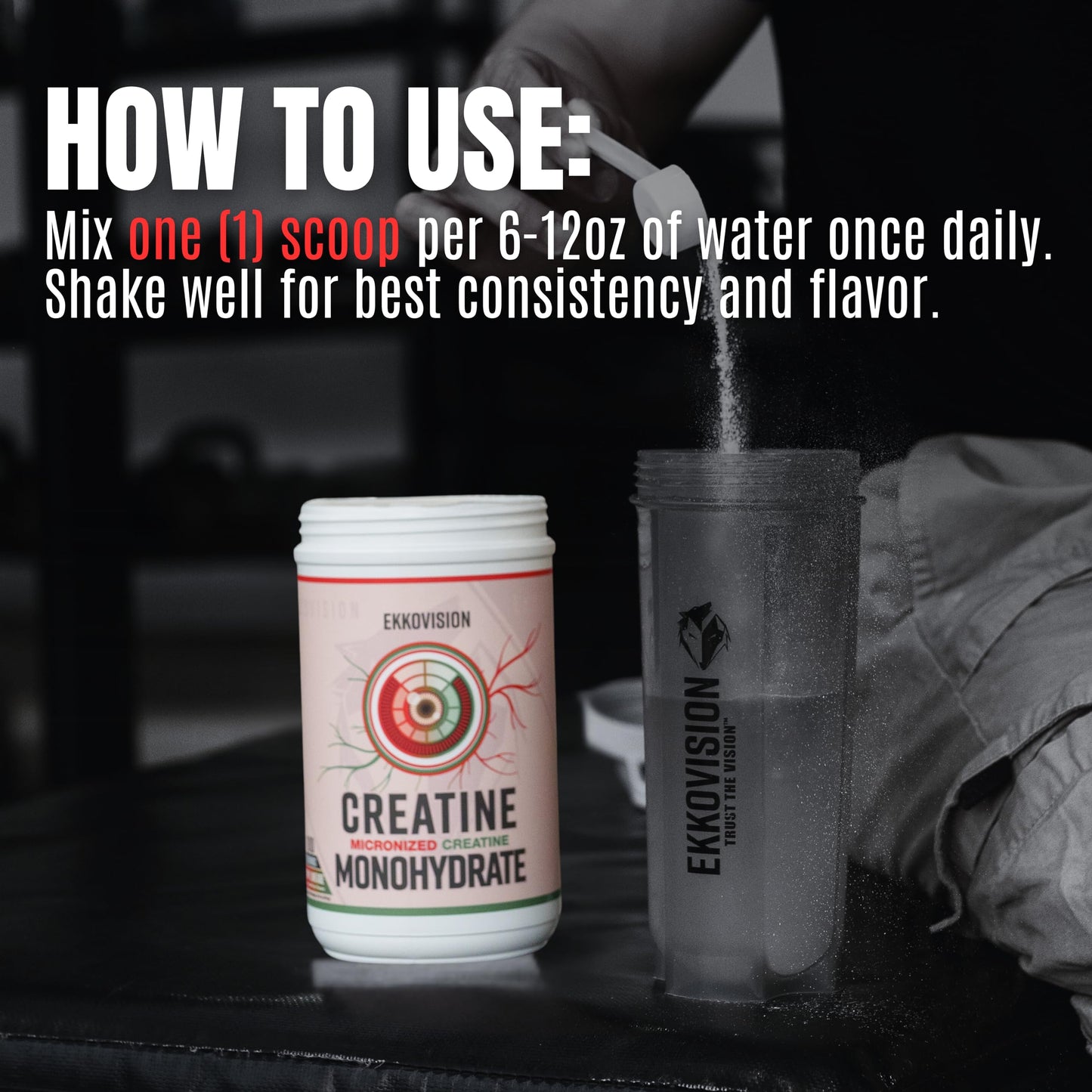 Ekkovision Creatine Monohydrate Powder 17