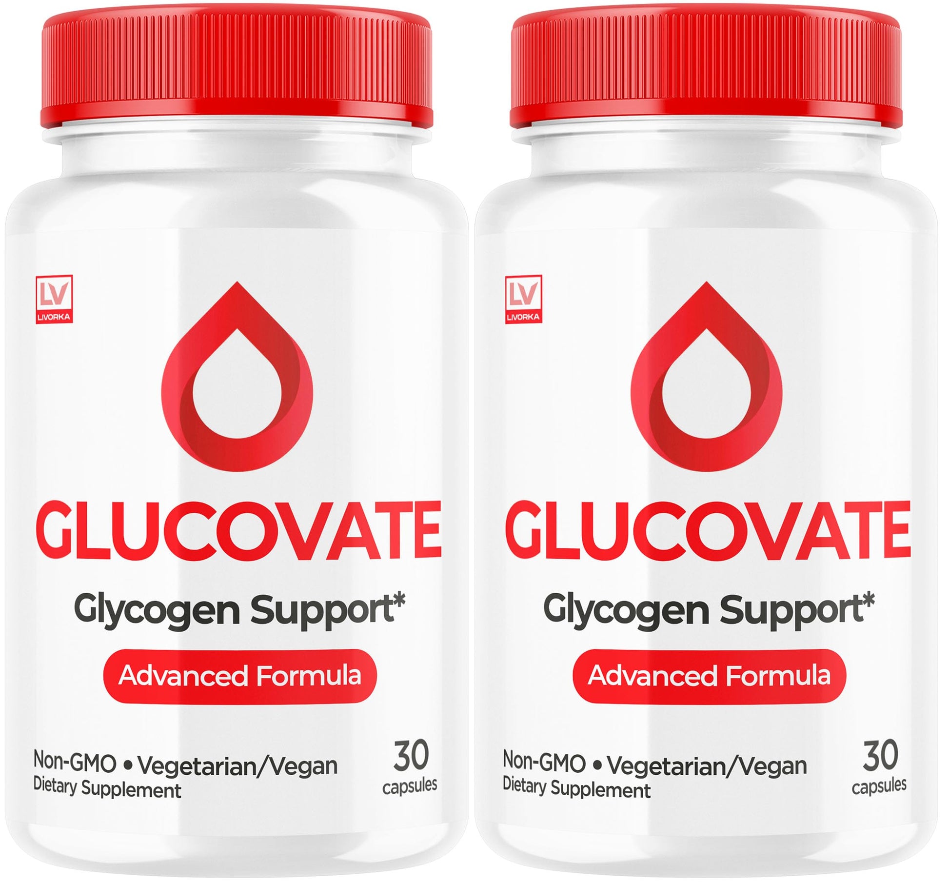 LIVORKA Glucovate Glycogen Support Capsules 60 Capsules
