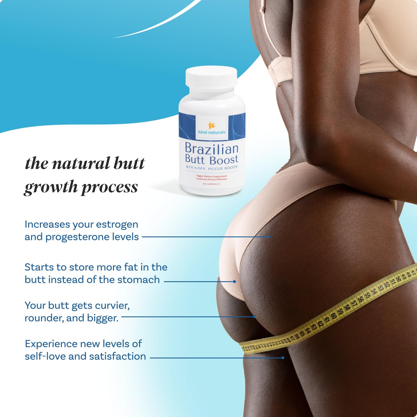 KIMI Butt Enhancer 60 Capsules