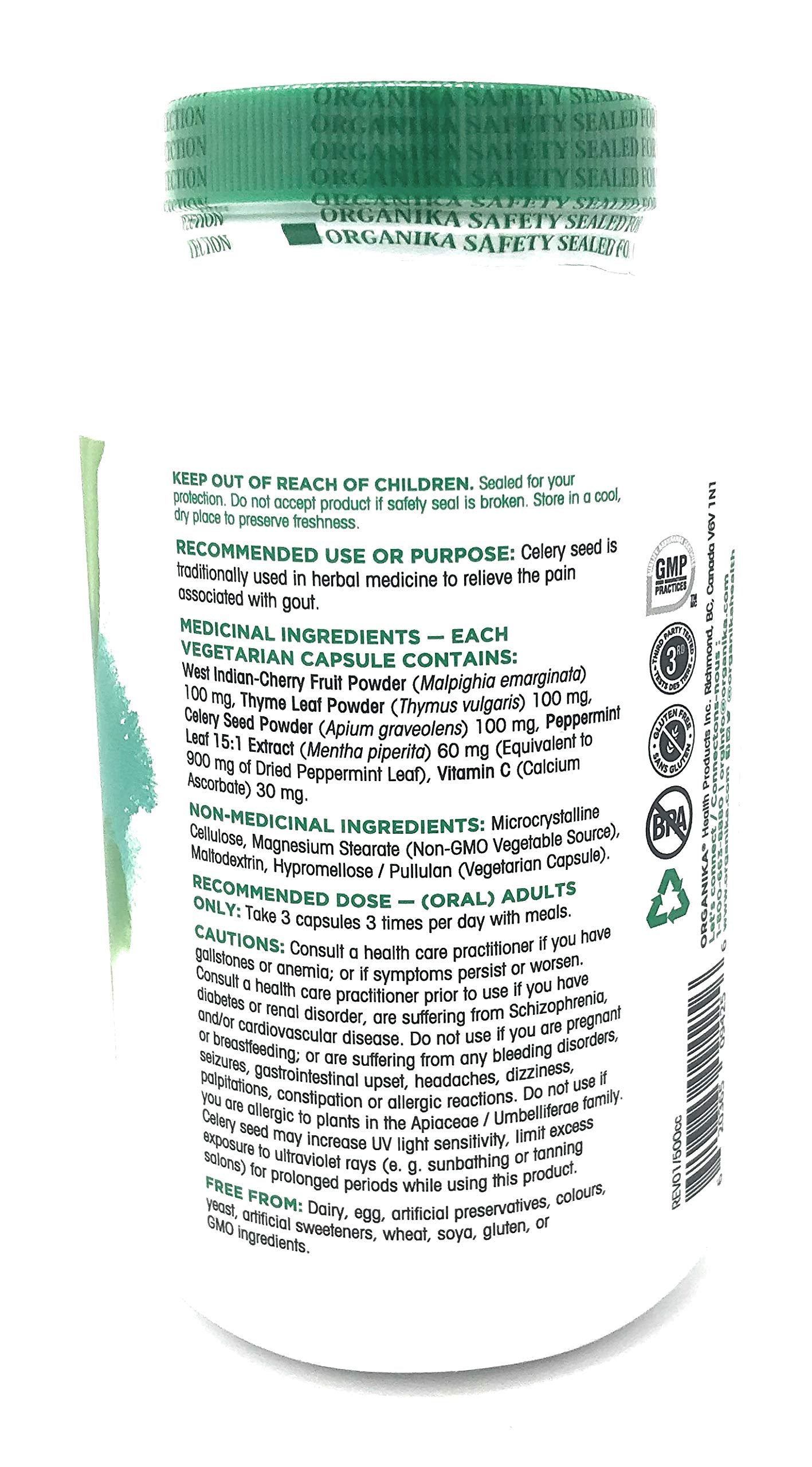 Organika Goutrin Capsules 270