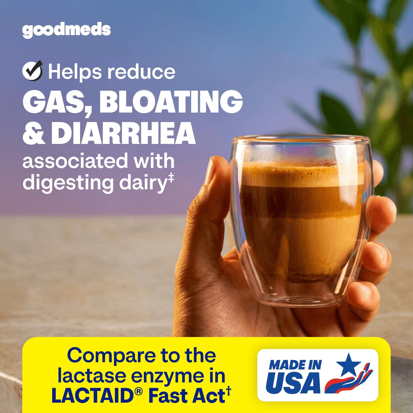 GoodMeds Fast Acting Dairy Relief Lactase Enzymes Softgels, 90