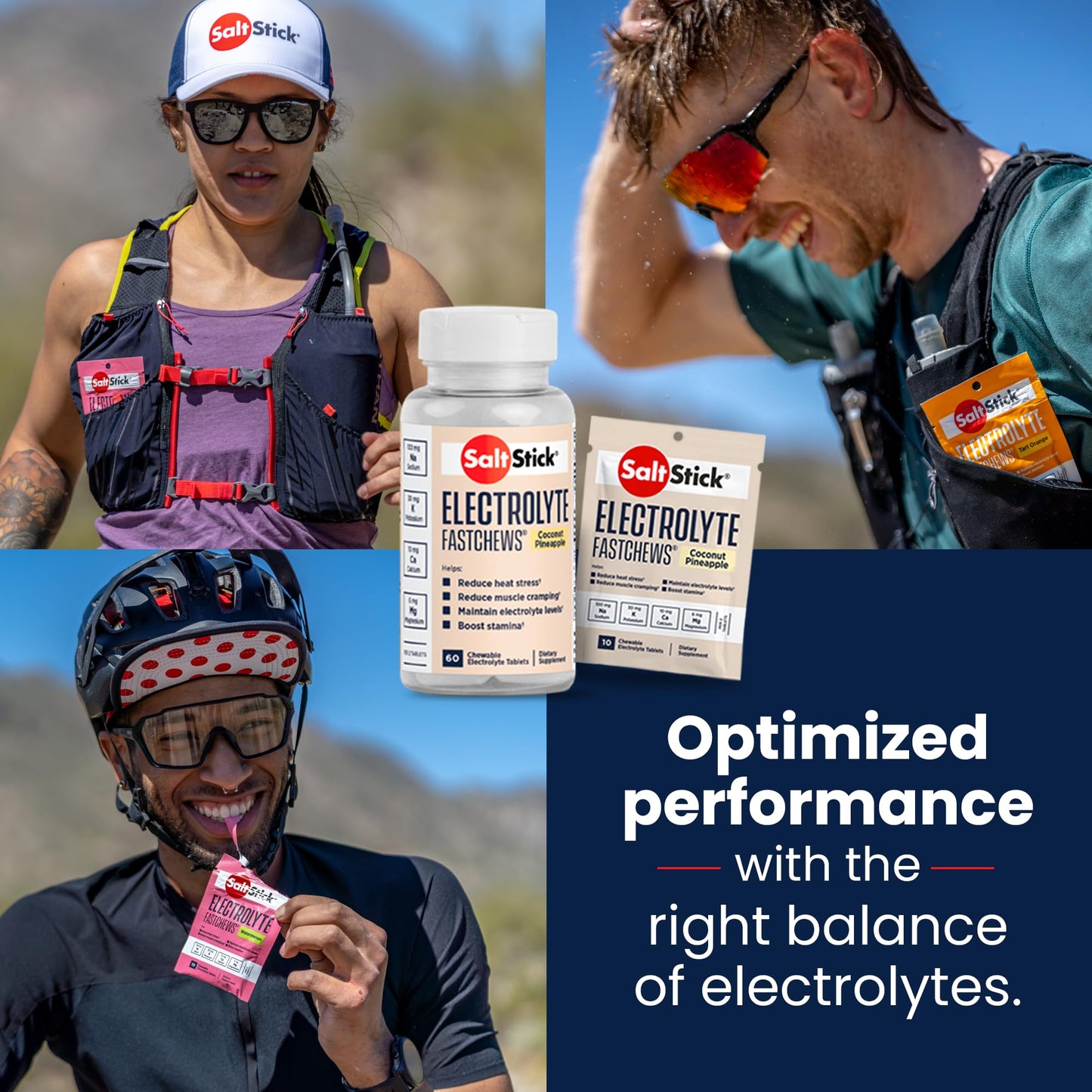 SaltStick Electrolyte FastChews Chewable Tablets 120 Tablets